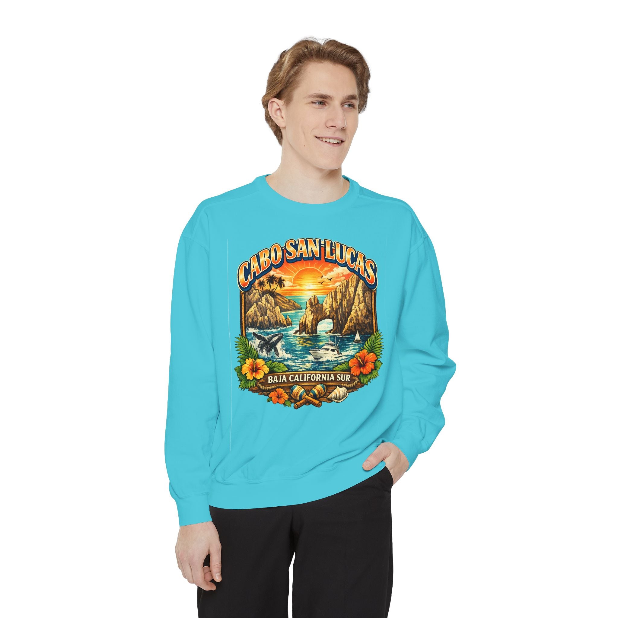 Cabo San Lucas Sunset Sweatshirt — Baja California Surf Crewneck