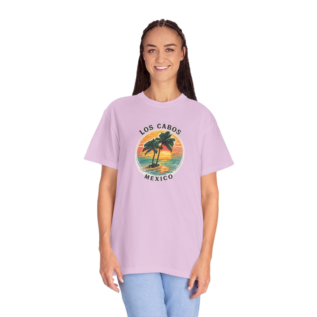 Los Cabos Palms T-Shirt — Tropical Beach Palm Graphic Tee
