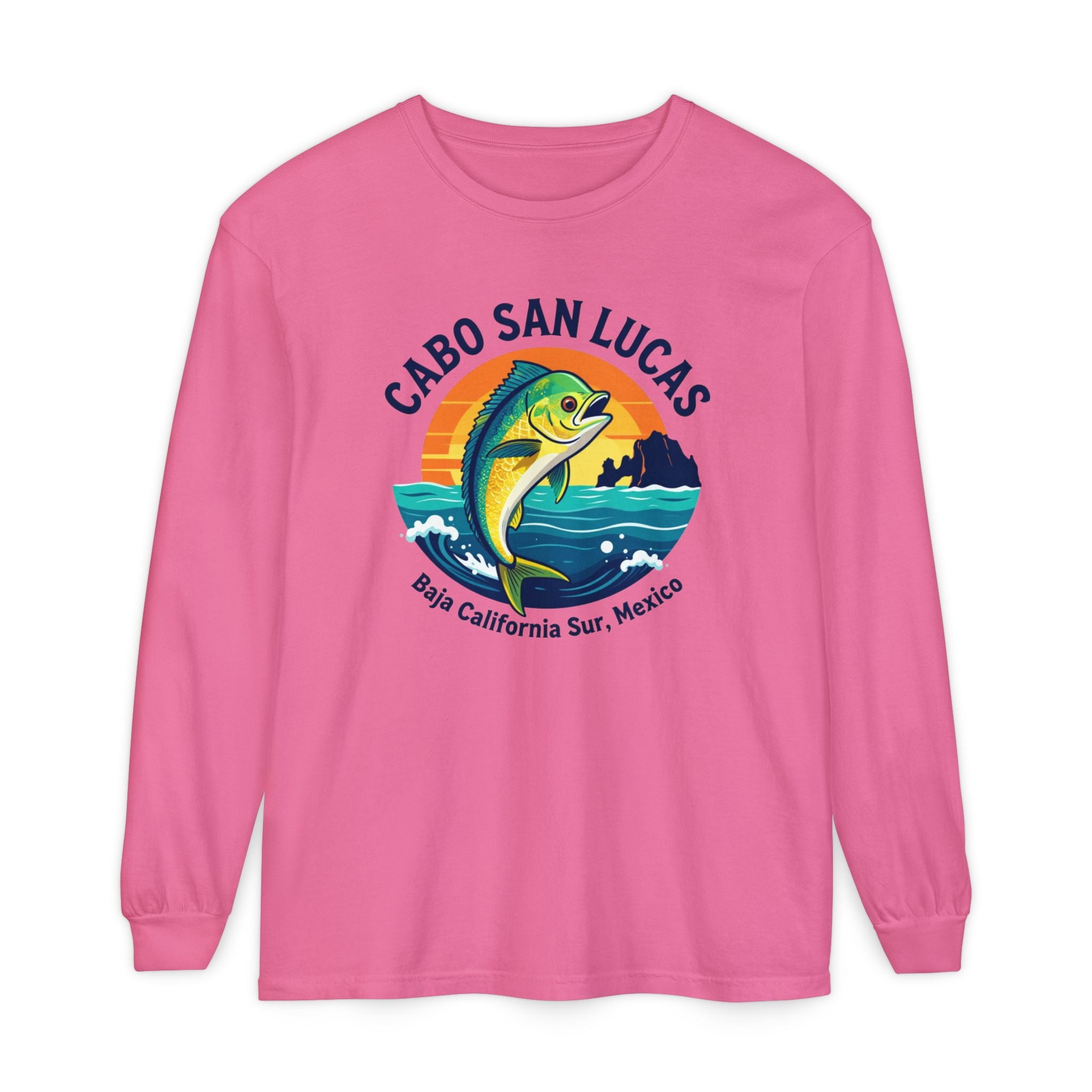 Cabo San Lucas Mahi Fishing Long Sleeve Tee