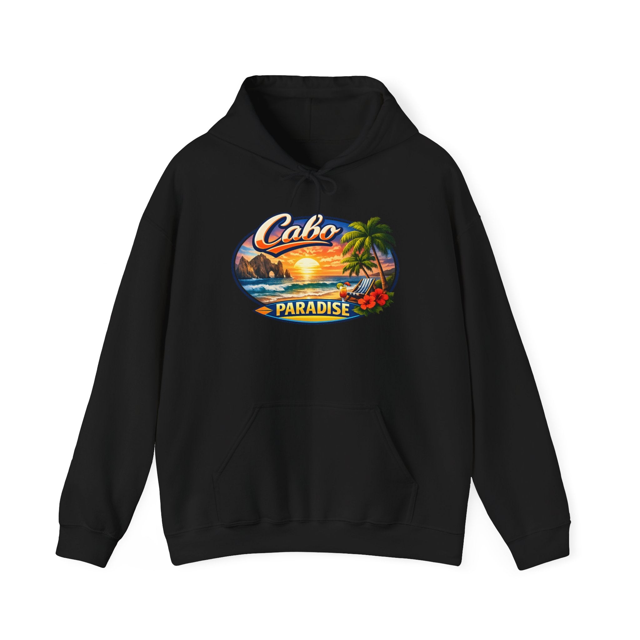 Cabo San Lucas Arch Hoodie — Beach Arch Graphic Sweatshirt