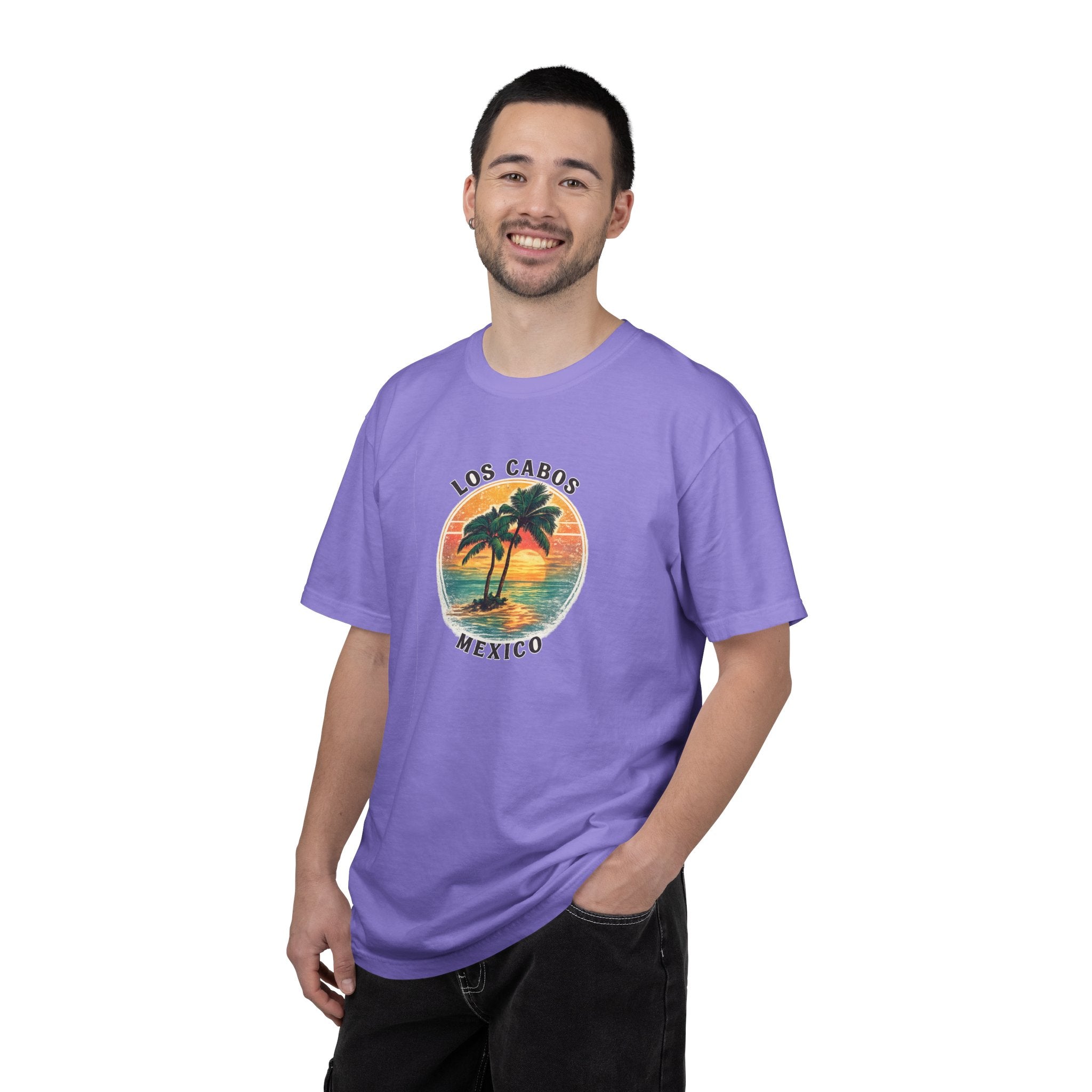 Los Cabos Palms T-Shirt — Tropical Beach Palm Graphic Tee