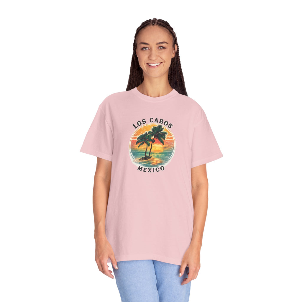 Los Cabos Palms T-Shirt — Tropical Beach Palm Graphic Tee