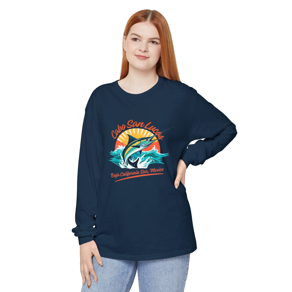 Cabo San Lucas Marlin Sunset Long Sleeve Tee