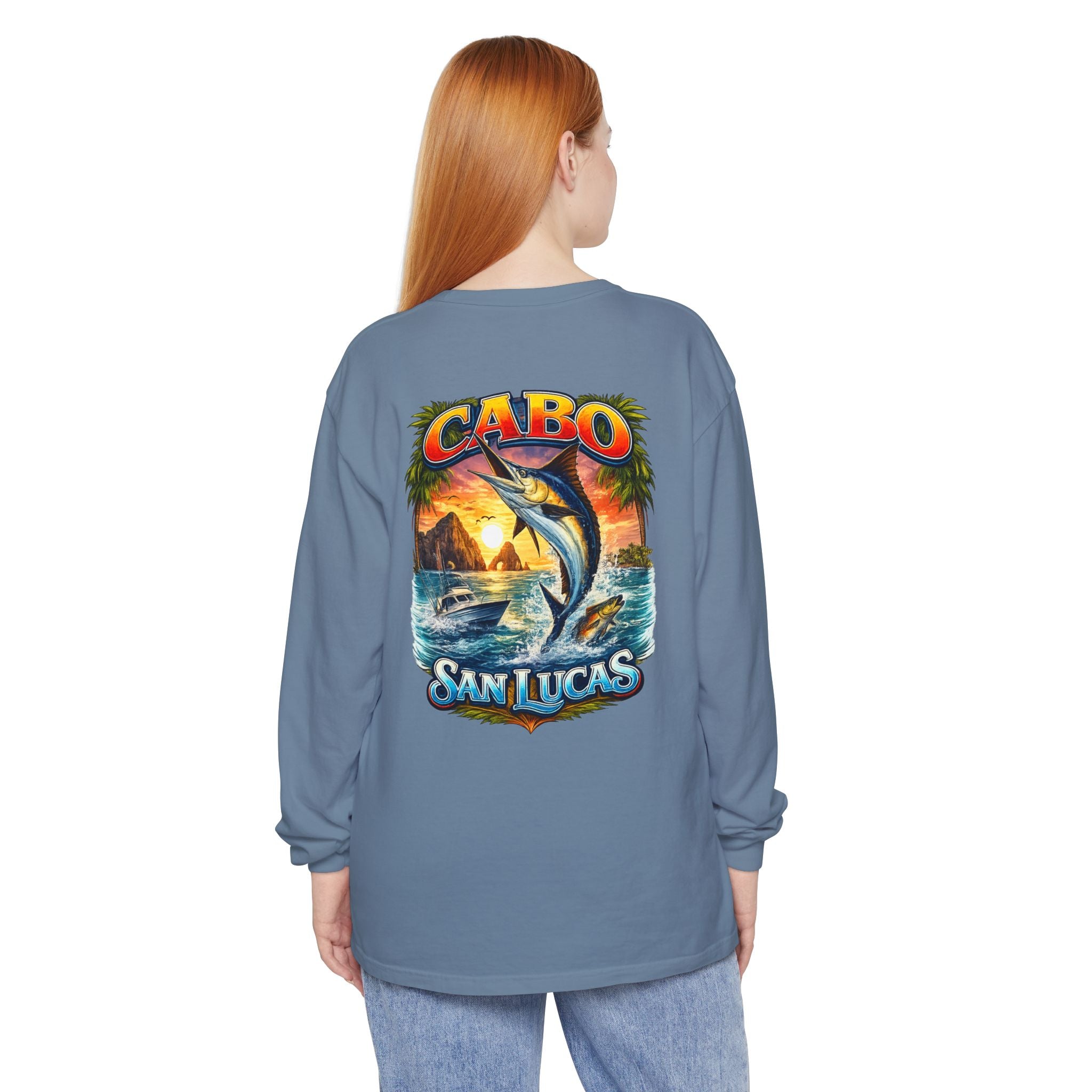Cabo San Lucas Marlin Long Sleeve Tee
