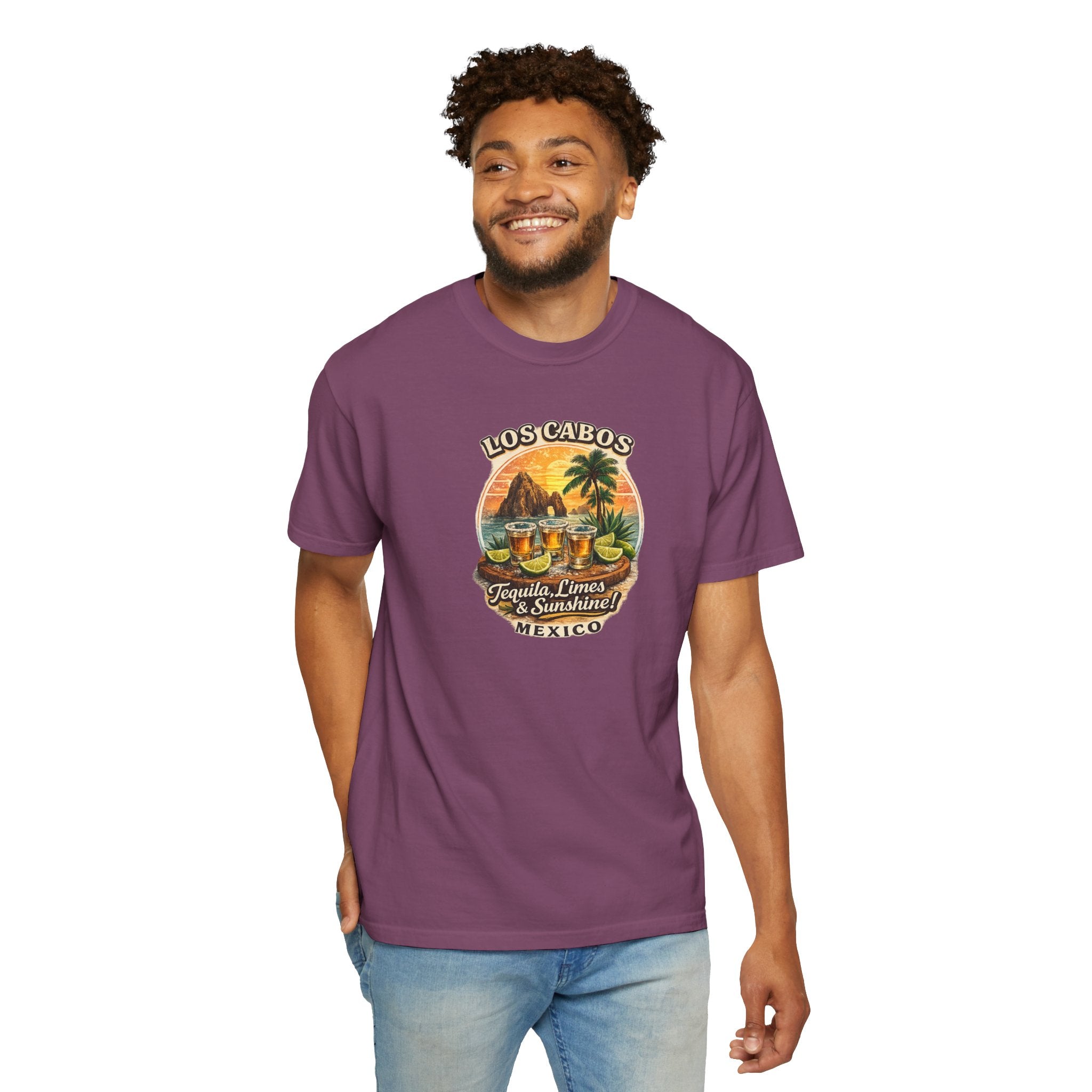 Los Cabos Tequila & Limes T-Shirt — Mexico Beach Vacation Tee