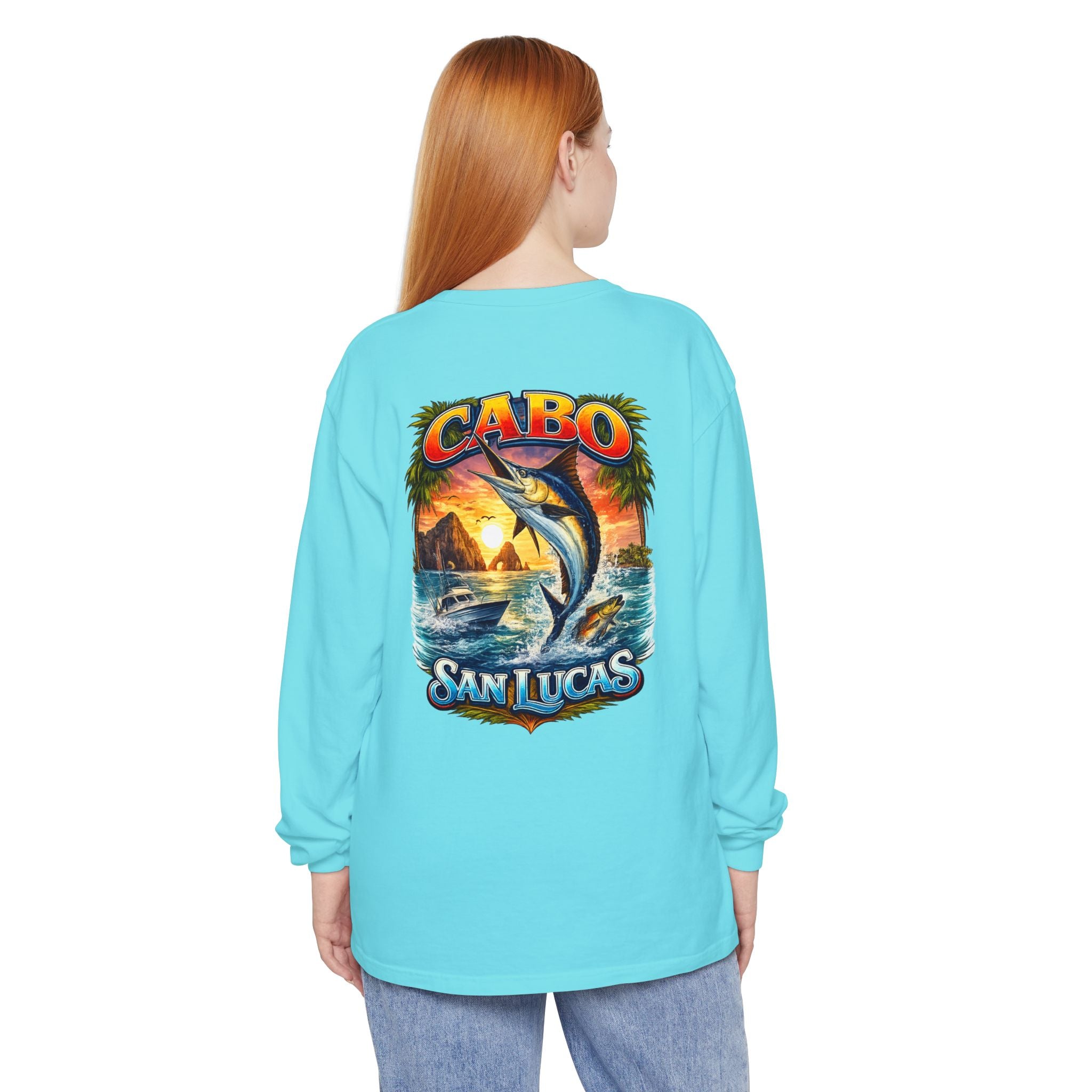 Cabo San Lucas Marlin Long Sleeve Tee