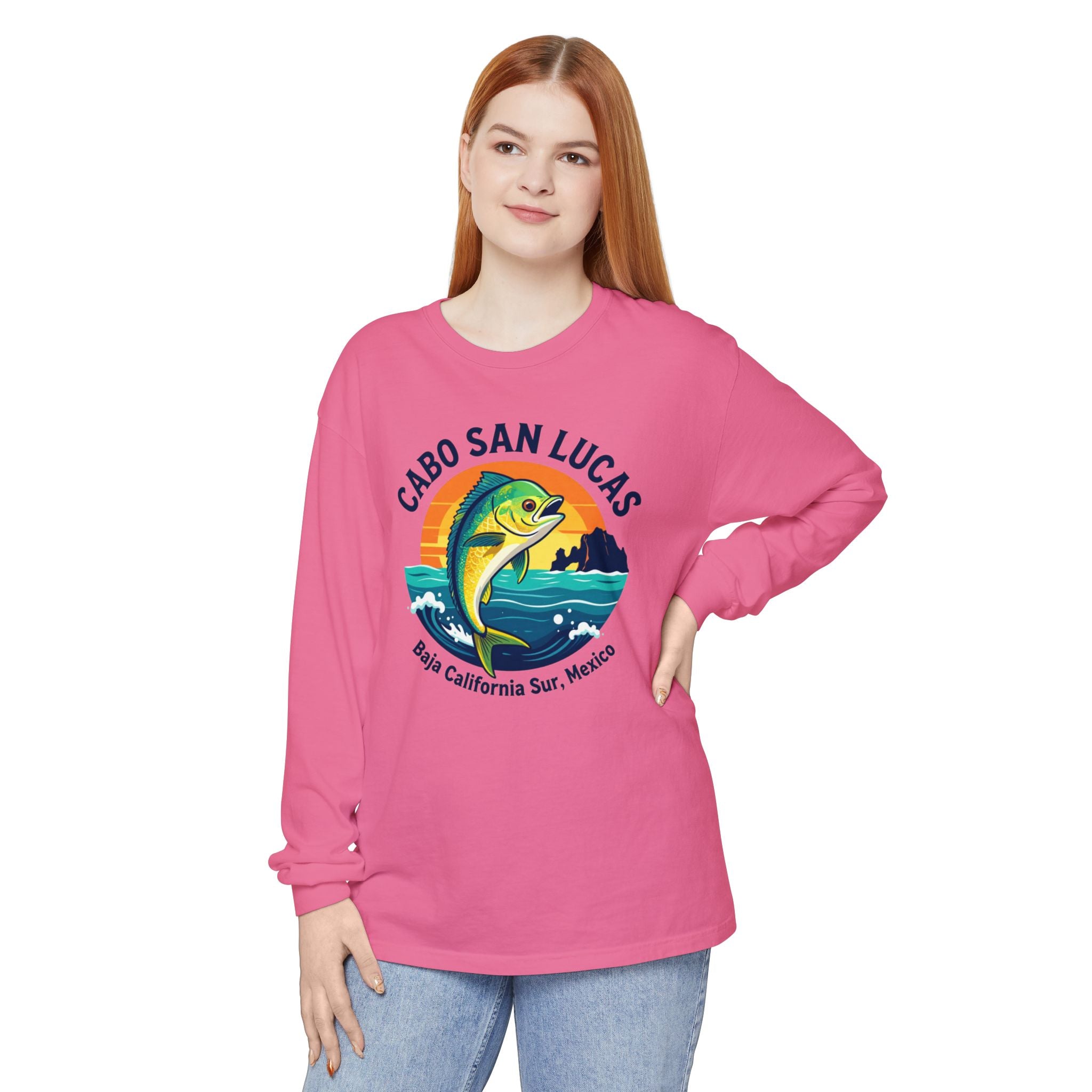 Cabo San Lucas Mahi Fishing Long Sleeve Tee