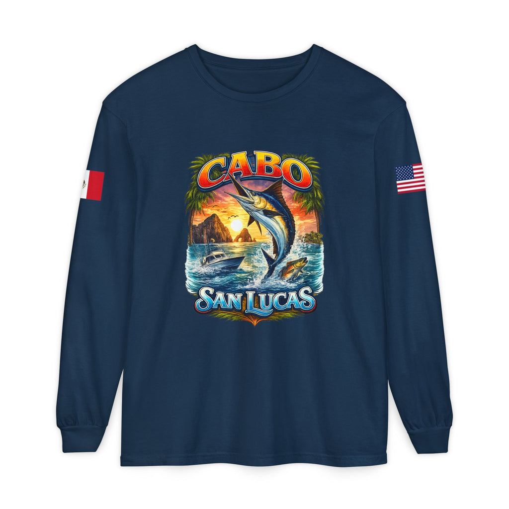 Cabo San Lucas Arch Marlin Long Sleeve T-Shirt