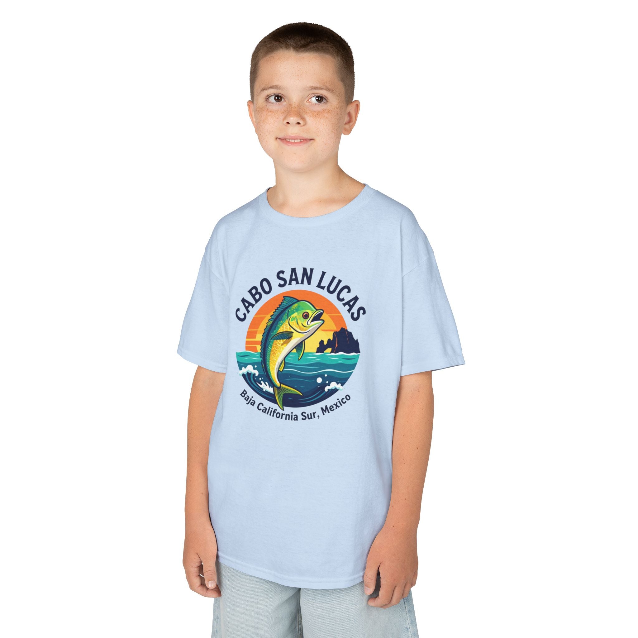 Kids Tee — Cabo San Lucas Mahi Mahi Fishing Souvenir