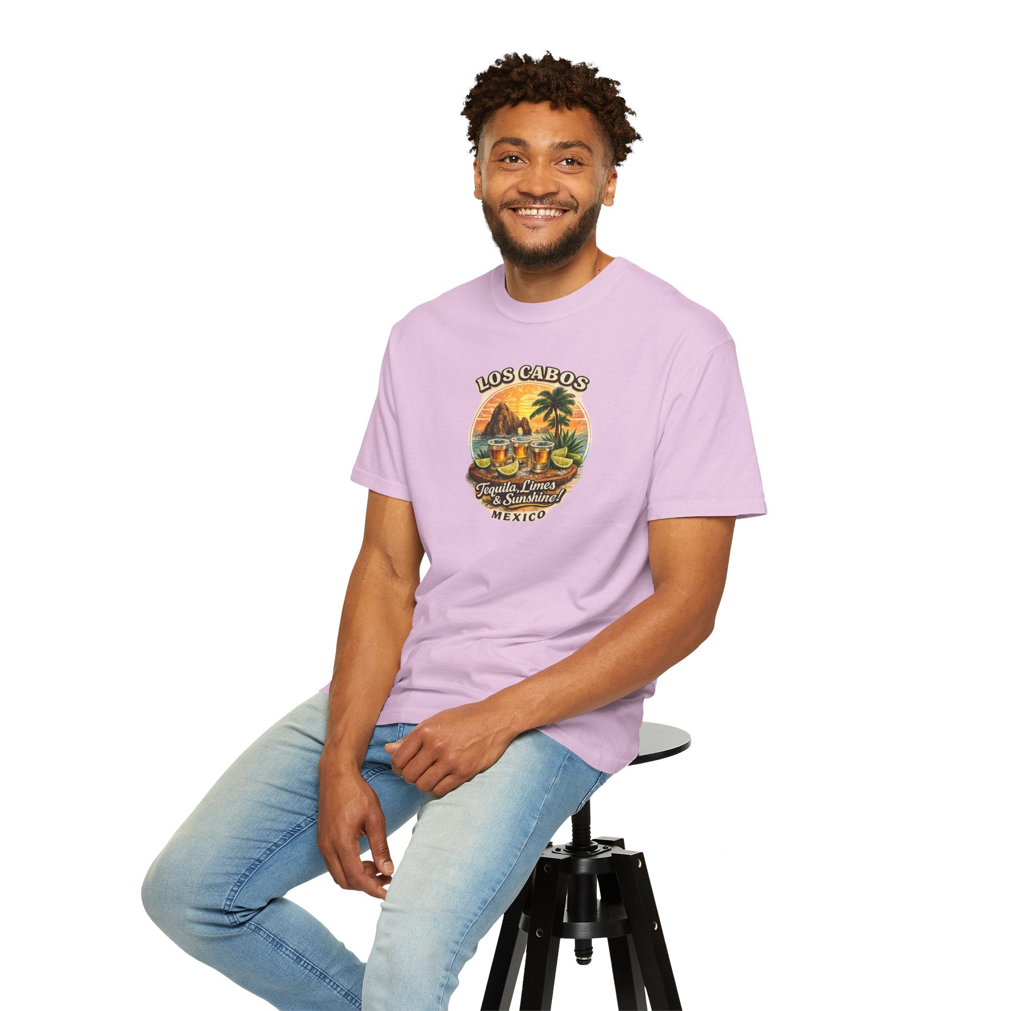 Los Cabos Tequila & Limes T-Shirt — Mexico Beach Vacation Tee