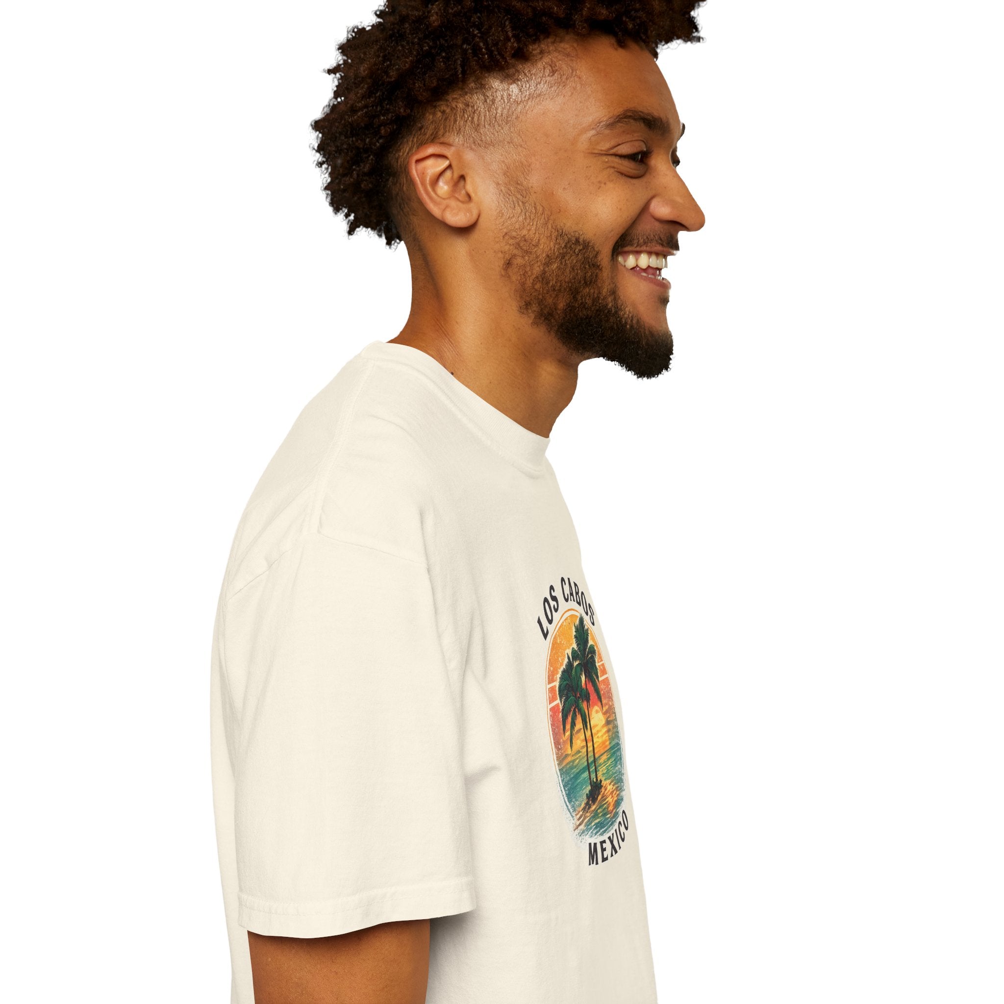 Los Cabos Palms T-Shirt — Tropical Beach Palm Graphic Tee