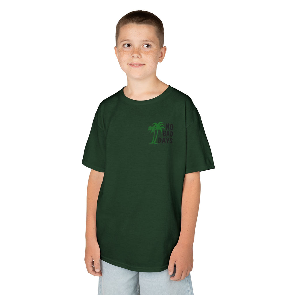 Kids 'No Bad Days' Palm Tree T‑Shirt