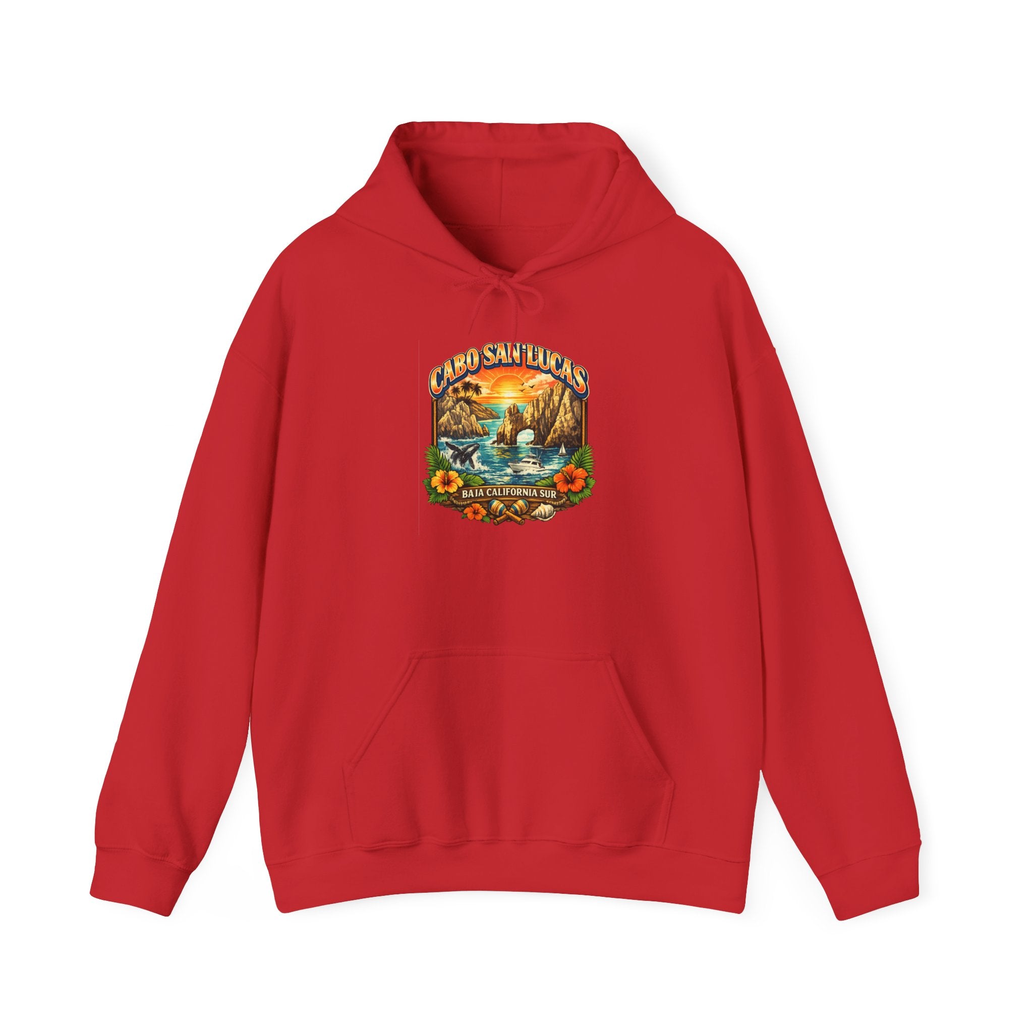 Sunset Lake Vintage Nature Hoodie – Scenic ‘Sunset Lake’ Retro Graphic