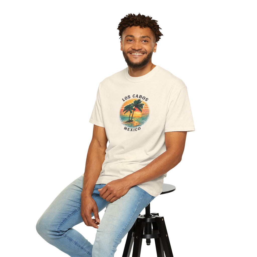 Los Cabos Palms T-Shirt — Tropical Beach Palm Graphic Tee