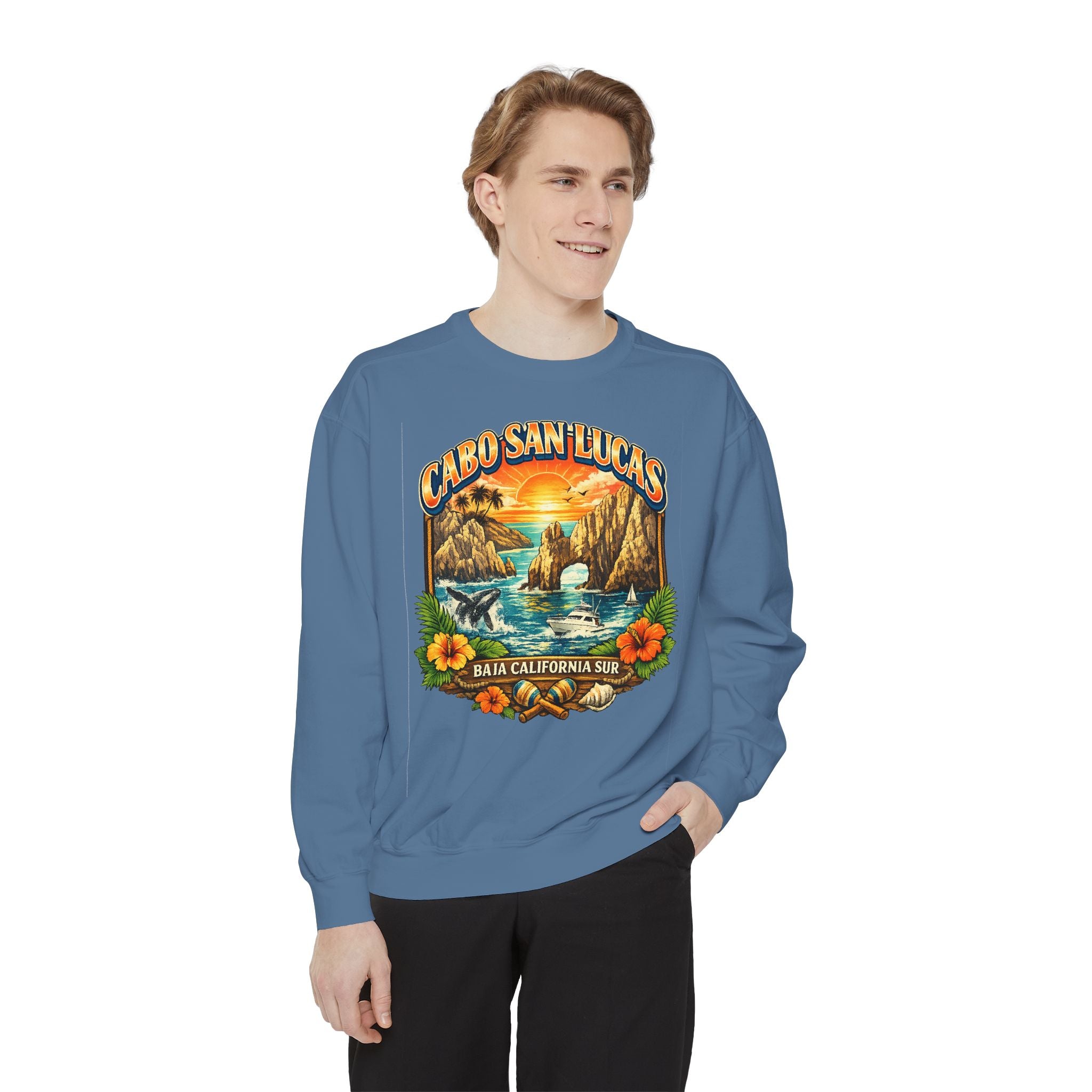 Cabo San Lucas Sunset Sweatshirt — Baja California Surf Crewneck