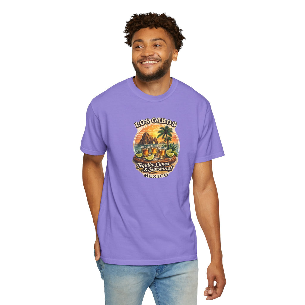 Los Cabos Tequila & Limes T-Shirt — Mexico Beach Vacation Tee