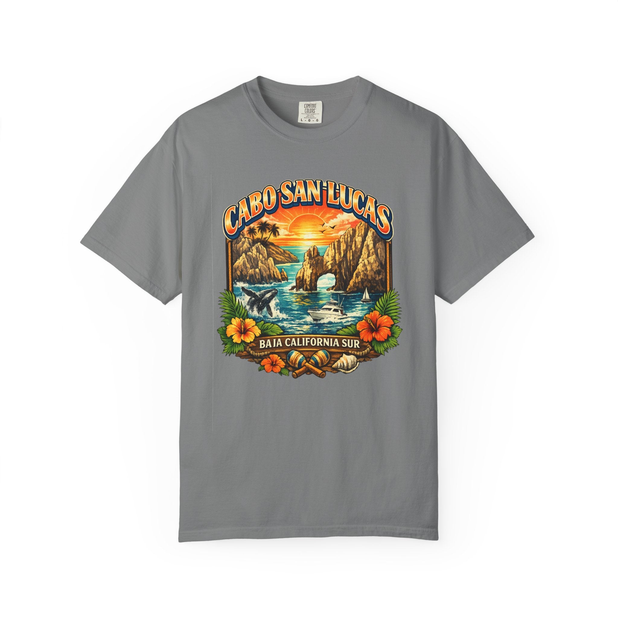 Cabo San Lucas Arch Sunset T-Shirt — Baja California Sur Vacation Tee