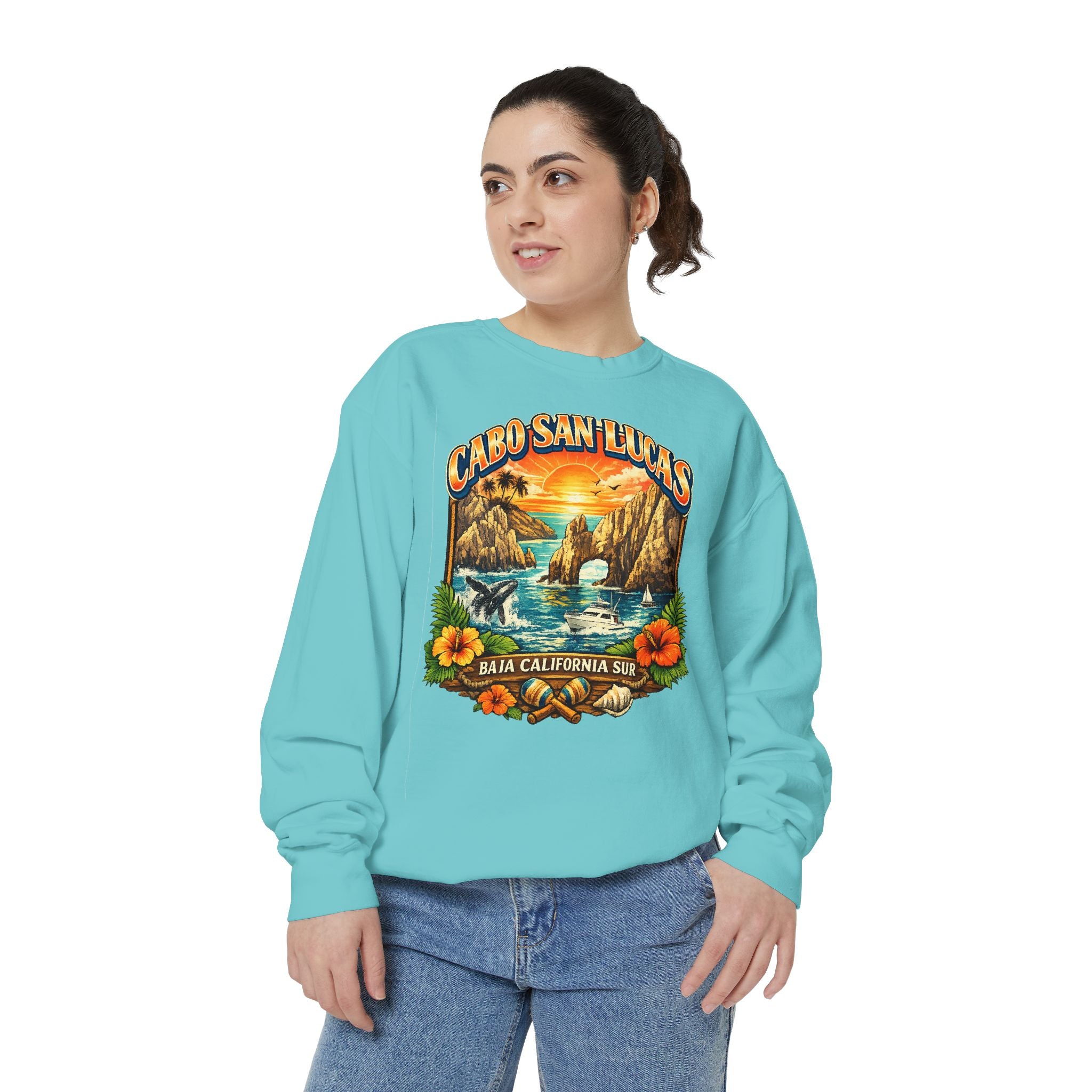 Cabo San Lucas Sunset Sweatshirt — Baja California Surf Crewneck