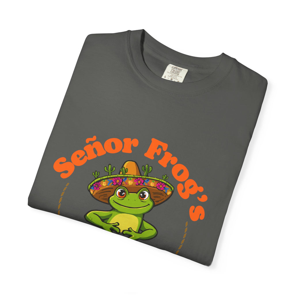 Señor Frog's Cabo San Lucas T-Shirt — Cute Frog Sombrero Mexico Souvenir