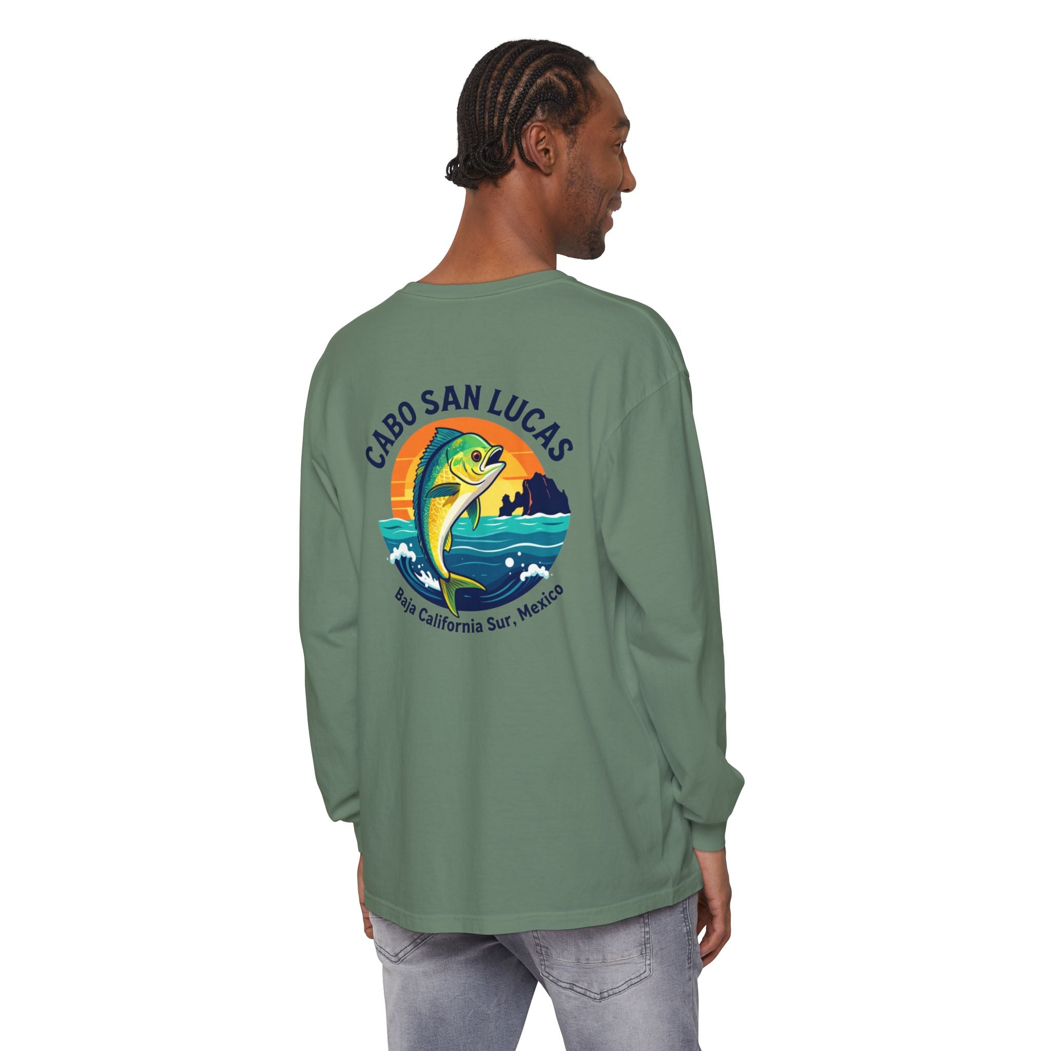 Cabo San Lucas Mahi Fishing Long Sleeve Tee