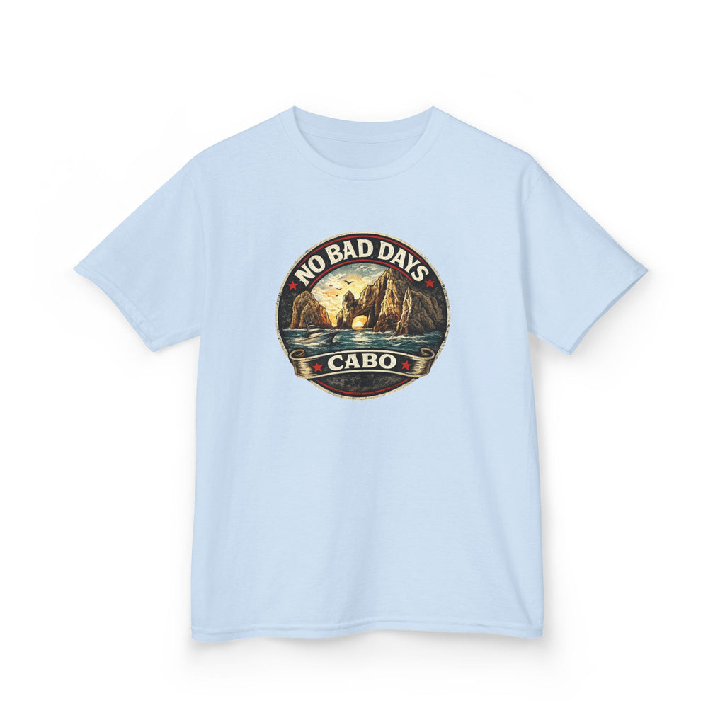 Kids Tee — 'No Bad Days' Cabo Surf Vintage Graphic