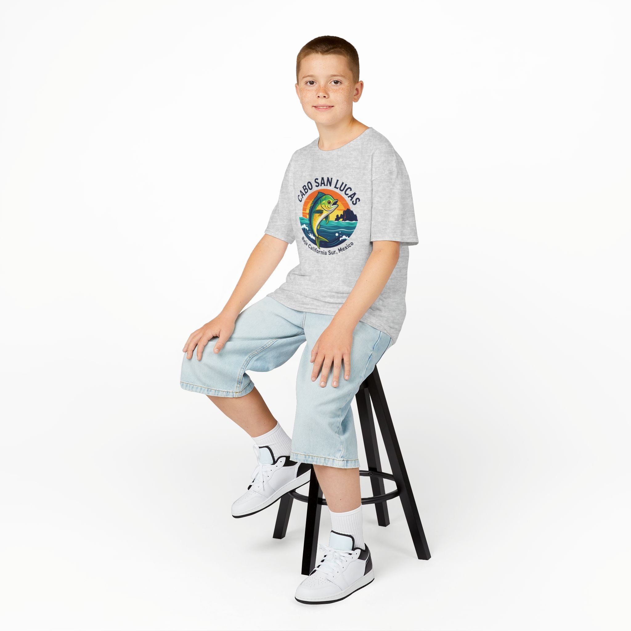 Kids Tee — Cabo San Lucas Mahi Mahi Fishing Souvenir