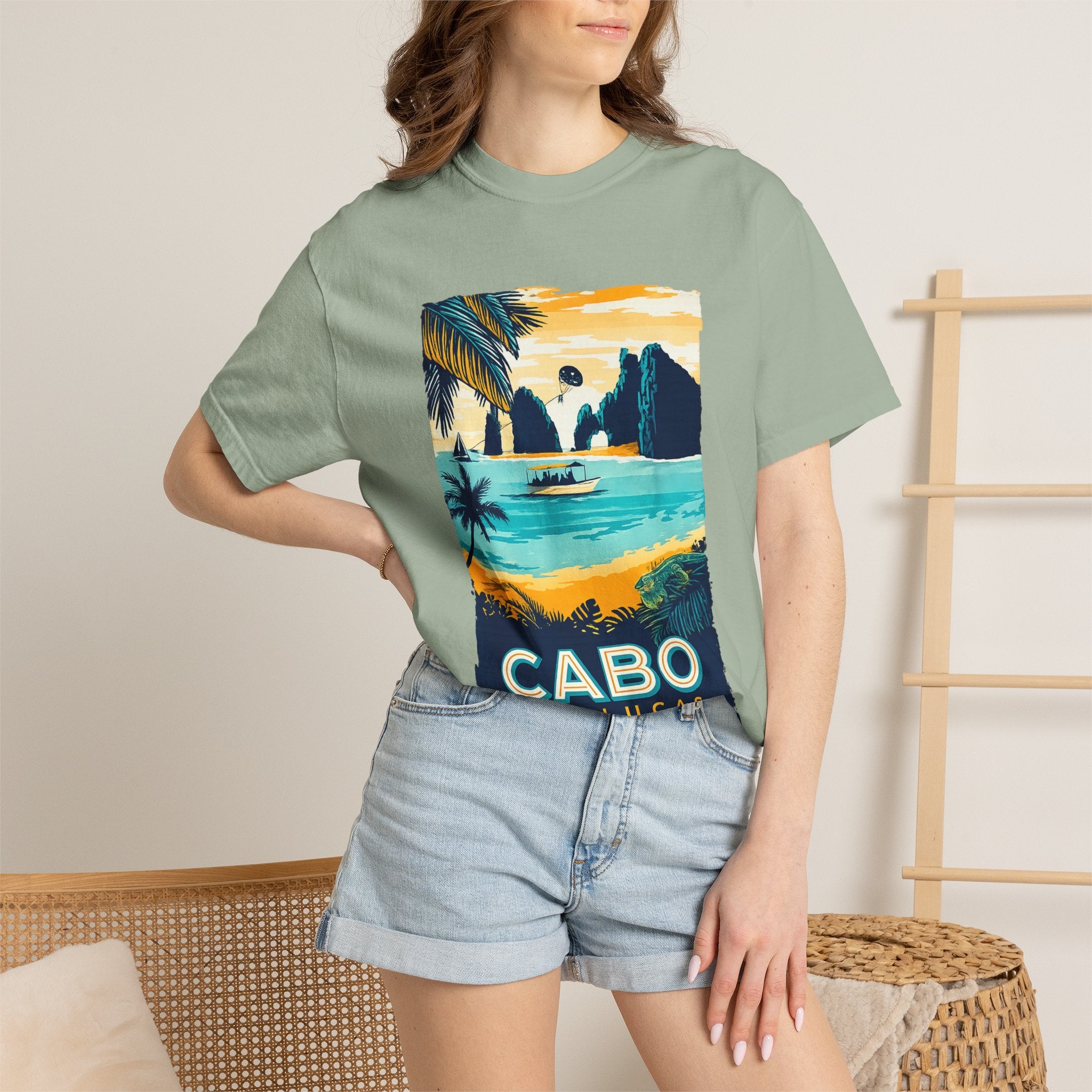 Cabo Paradise Arch T-Shirt — Cabo San Lucas Beach Vibes