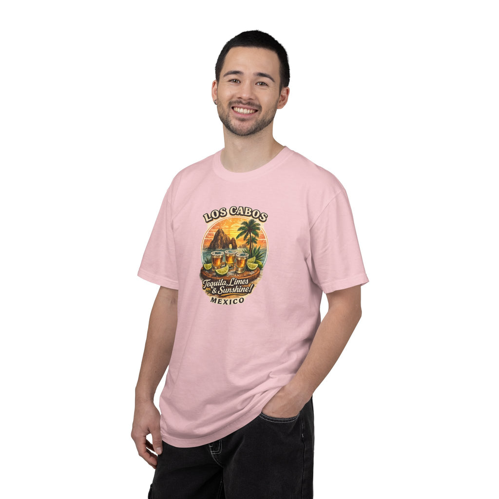 Los Cabos Tequila & Limes T-Shirt — Mexico Beach Vacation Tee