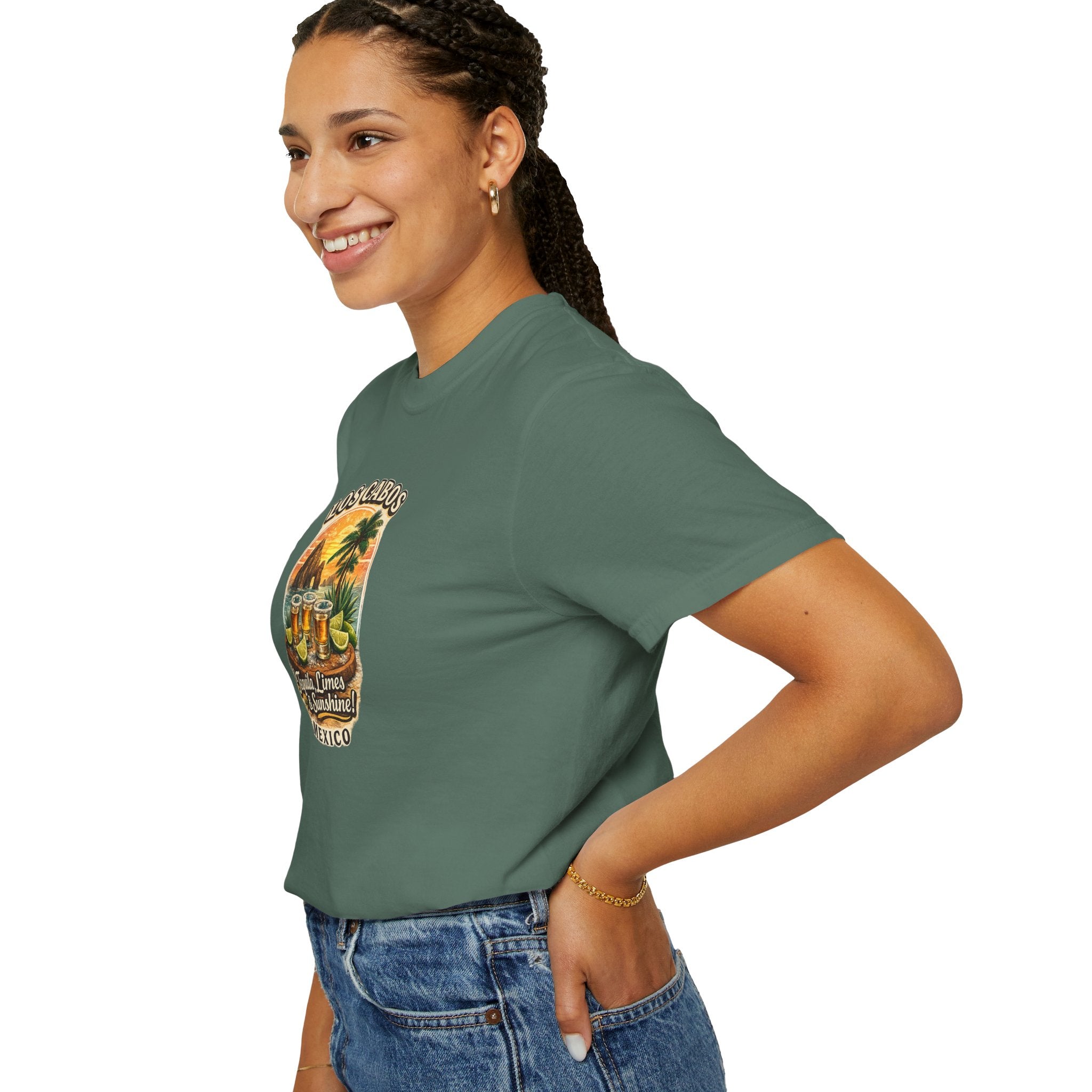 Los Cabos Tequila & Limes T-Shirt — Mexico Beach Vacation Tee