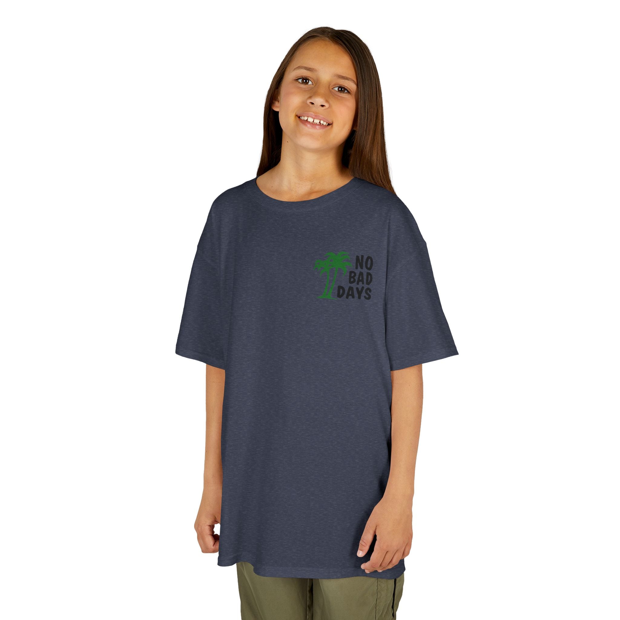Kids 'No Bad Days' Palm Tree T‑Shirt