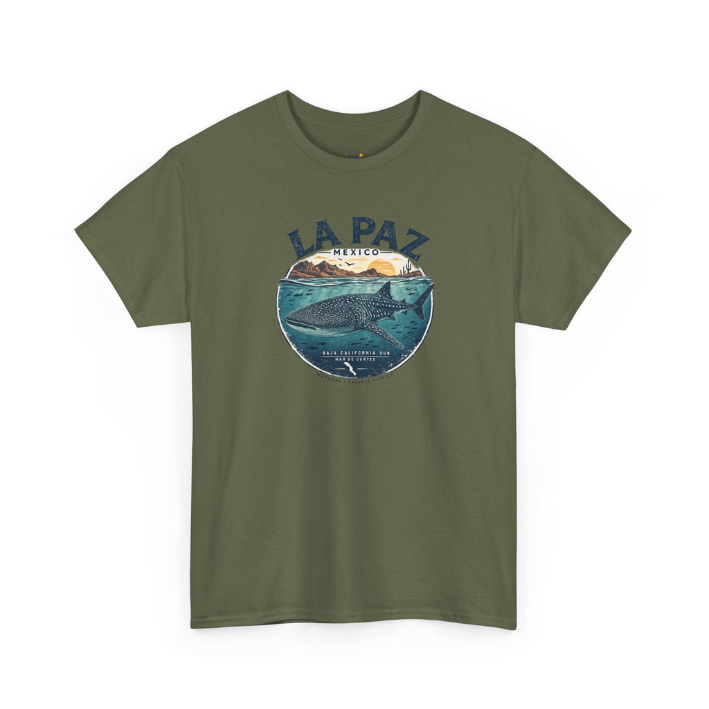 Adult T-Shirt Whale Shark La Paz Mexico