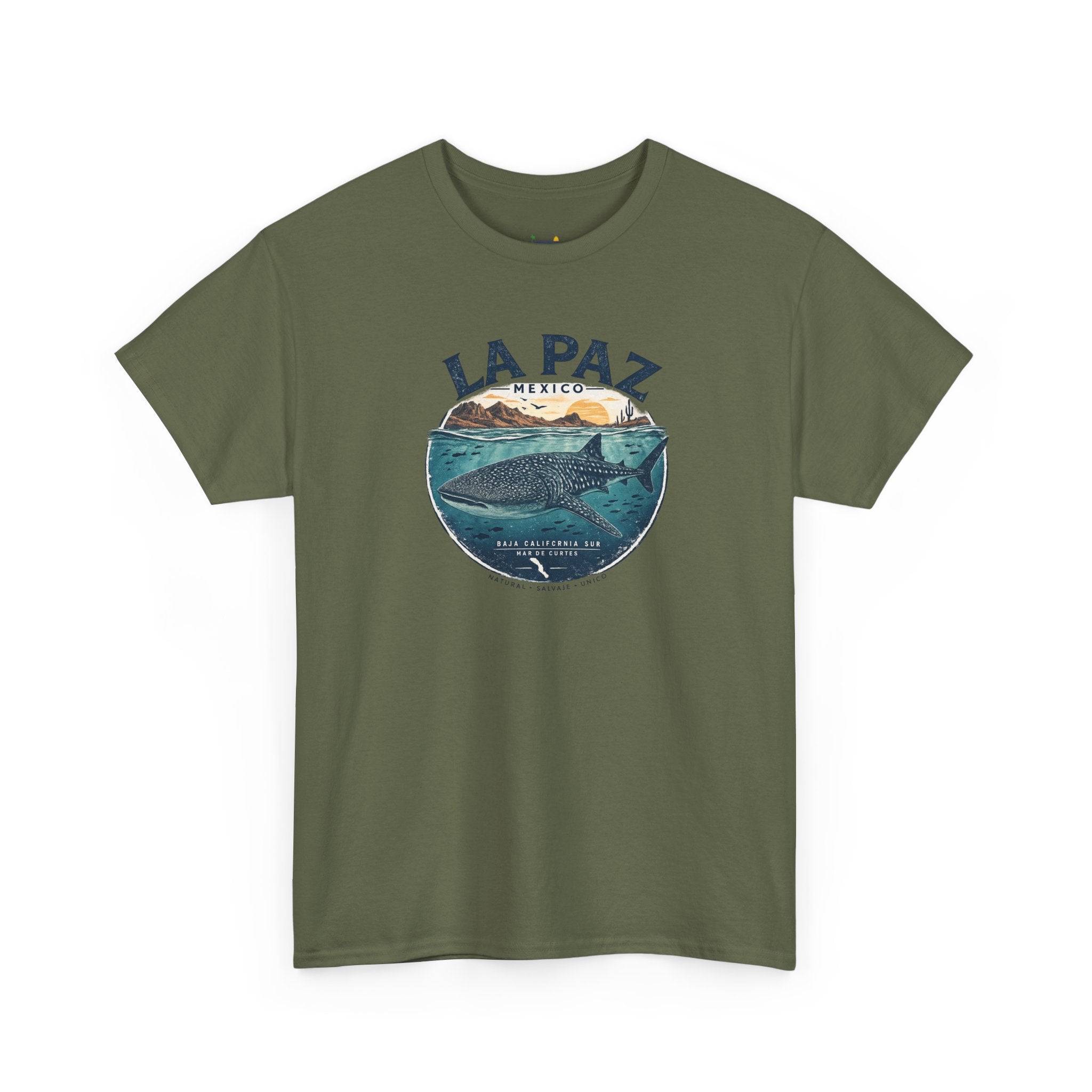 Adult T-Shirt Whale Shark La Paz Mexico