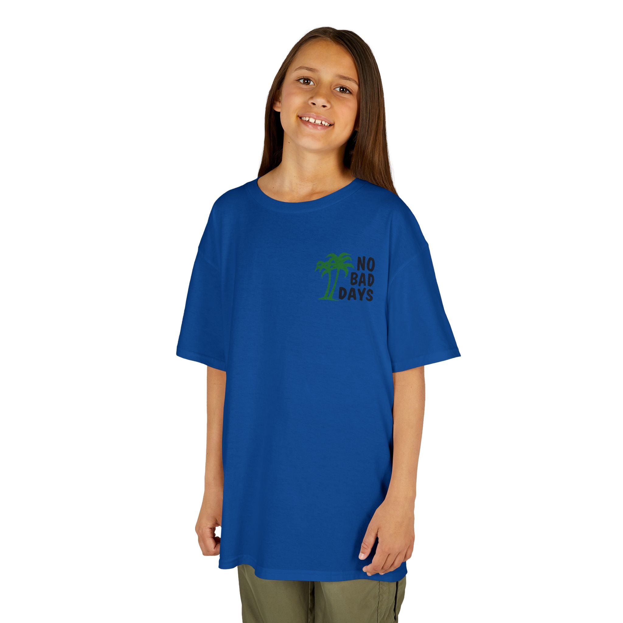 Kids 'No Bad Days' Palm Tree T‑Shirt