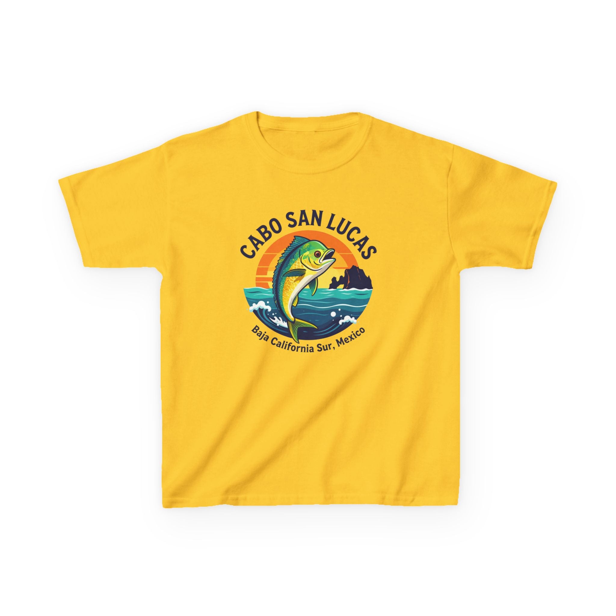 Kids Tee — Cabo San Lucas Mahi Mahi Fishing Souvenir