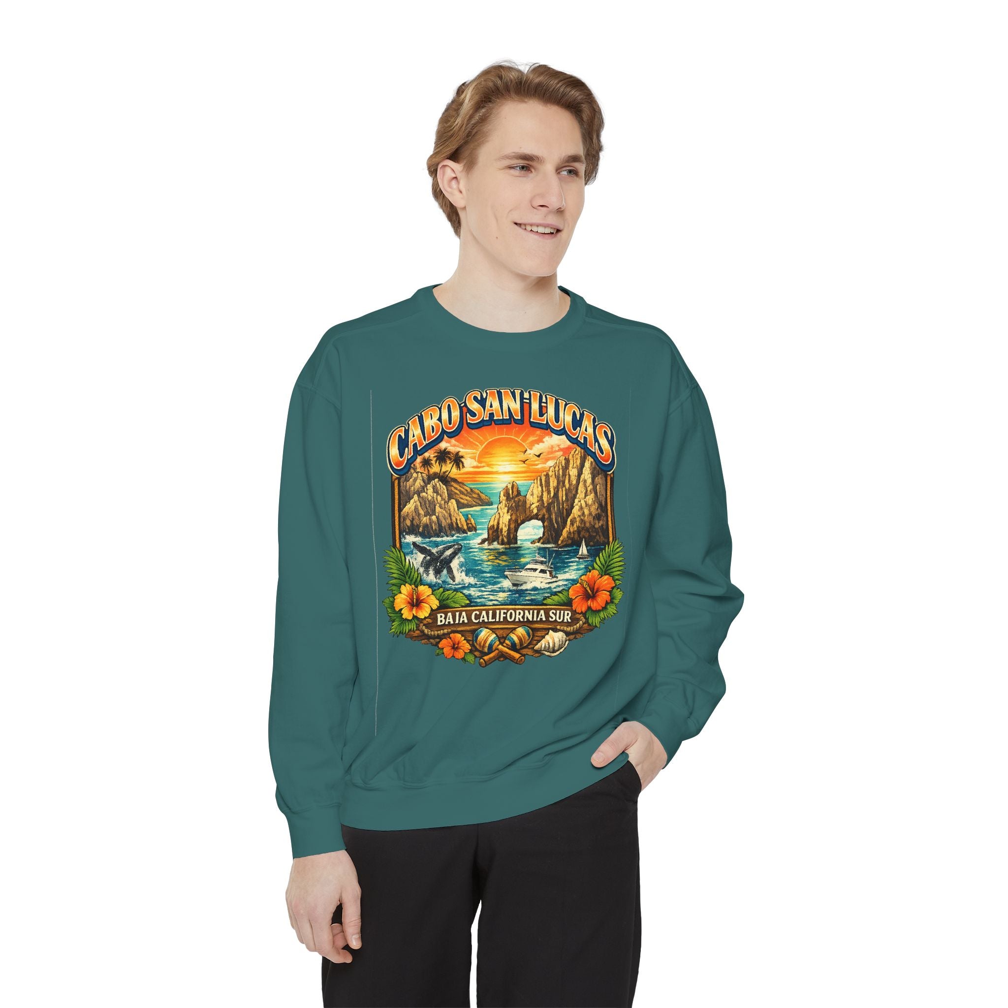 Cabo San Lucas Sunset Sweatshirt — Baja California Surf Crewneck