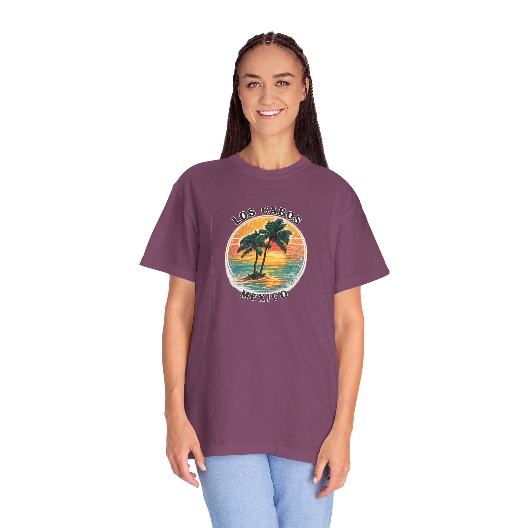 Los Cabos Palms T-Shirt — Tropical Beach Palm Graphic Tee