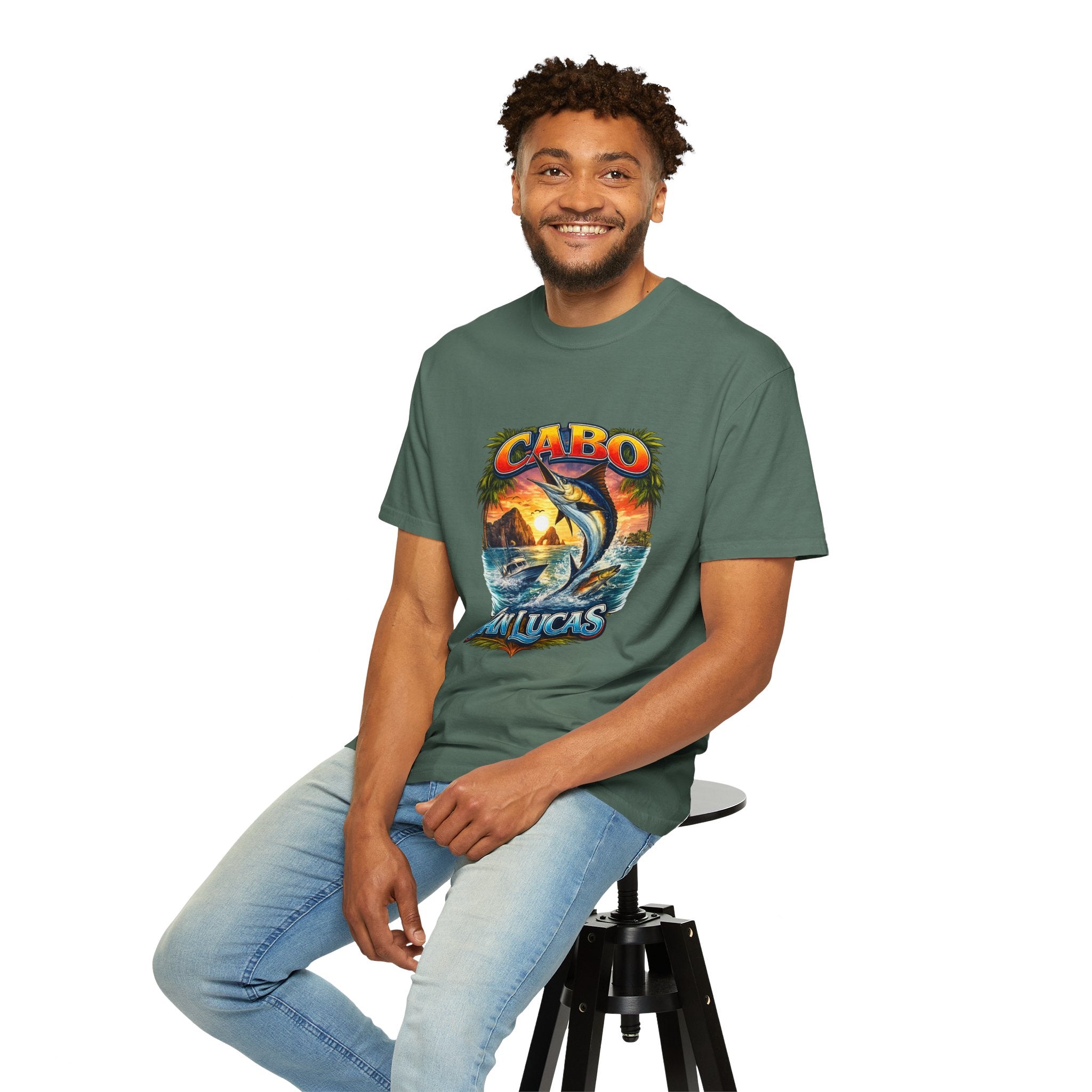 Cabo San Lucas Arch Marlin Fishing T-Shirt