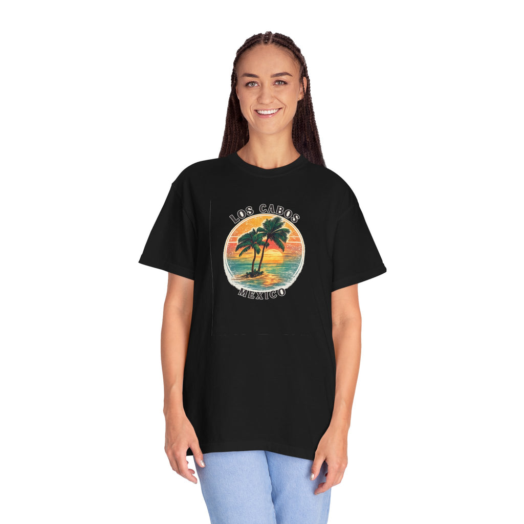 Los Cabos Palms T-Shirt — Tropical Beach Palm Graphic Tee