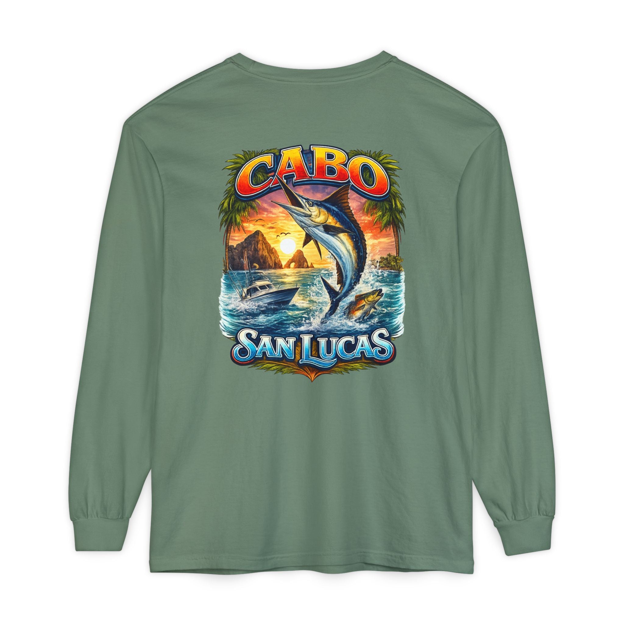 Cabo San Lucas Marlin Long Sleeve Tee