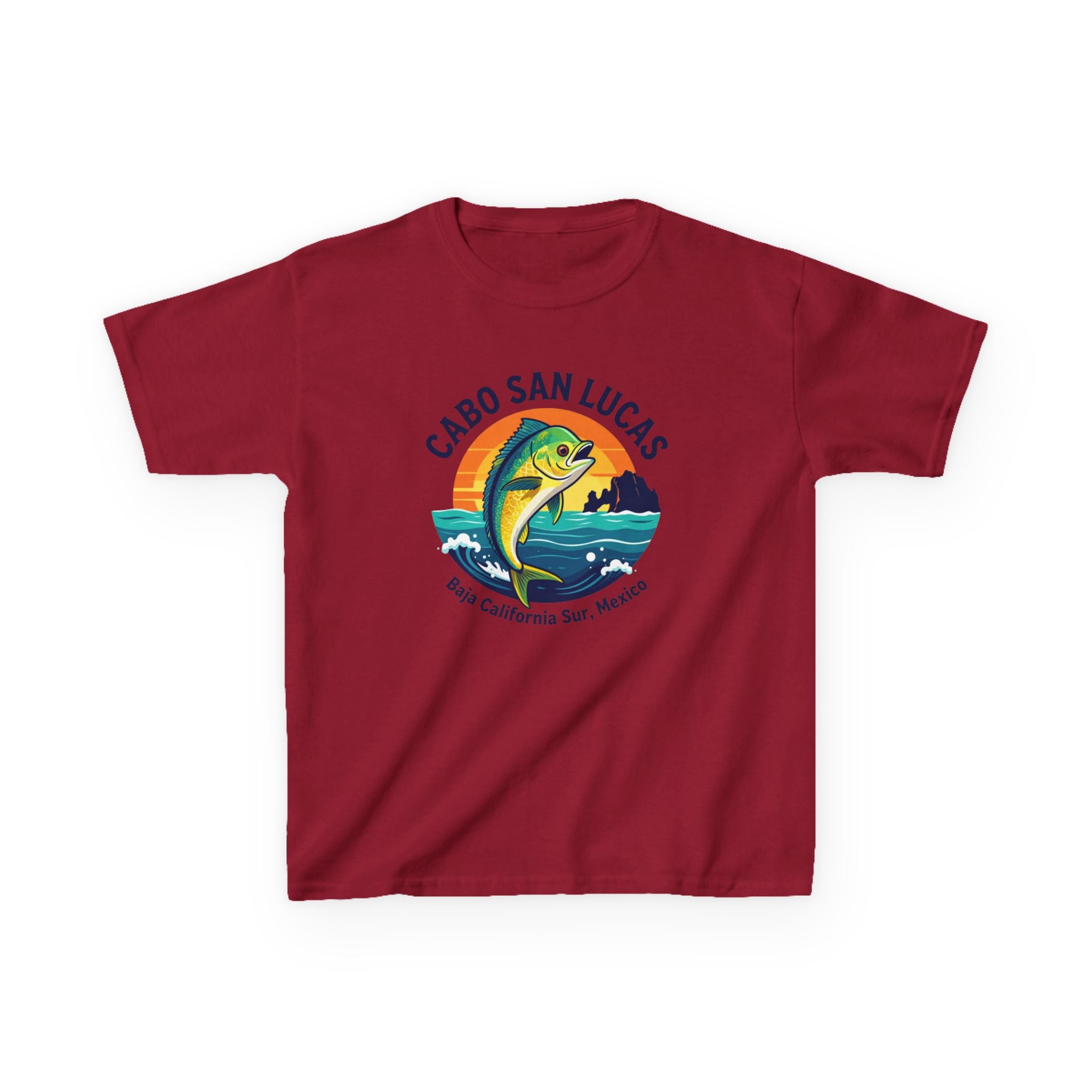 Kids Tee — Cabo San Lucas Mahi Mahi Fishing Souvenir