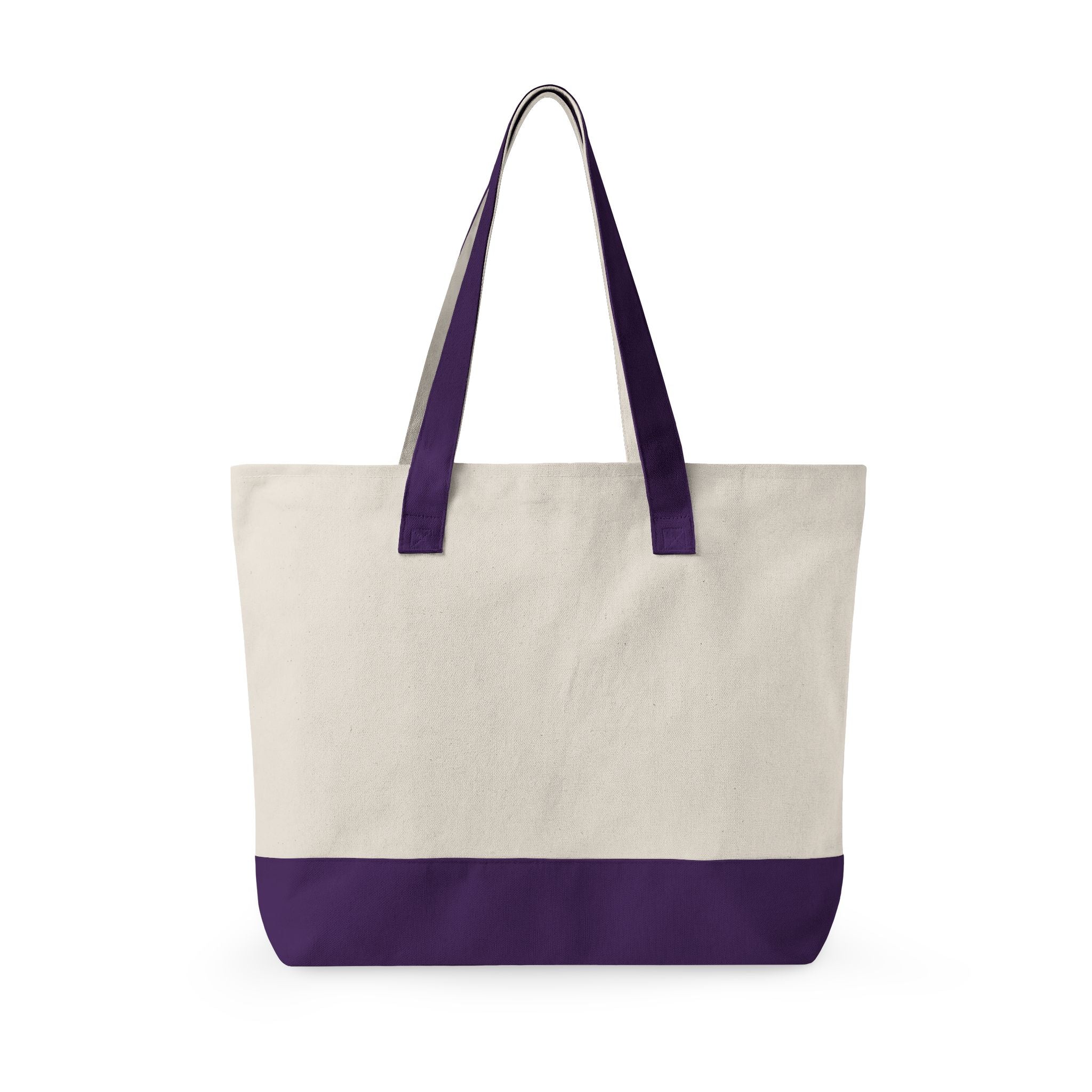 Cabo San Lucas Arch Zippered Canvas Tote — Beach Travel Tote Bag