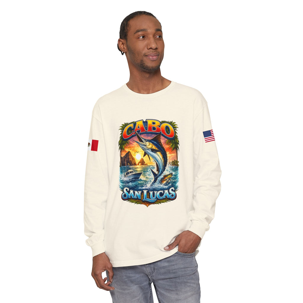 Cabo San Lucas Arch Marlin Long Sleeve T-Shirt