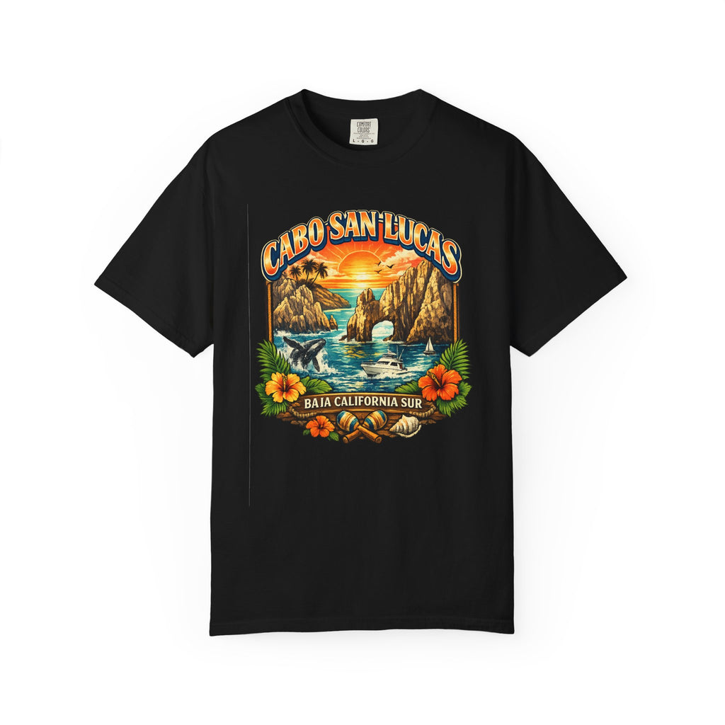 Cabo San Lucas Arch Sunset T-Shirt — Baja California Sur Vacation Tee