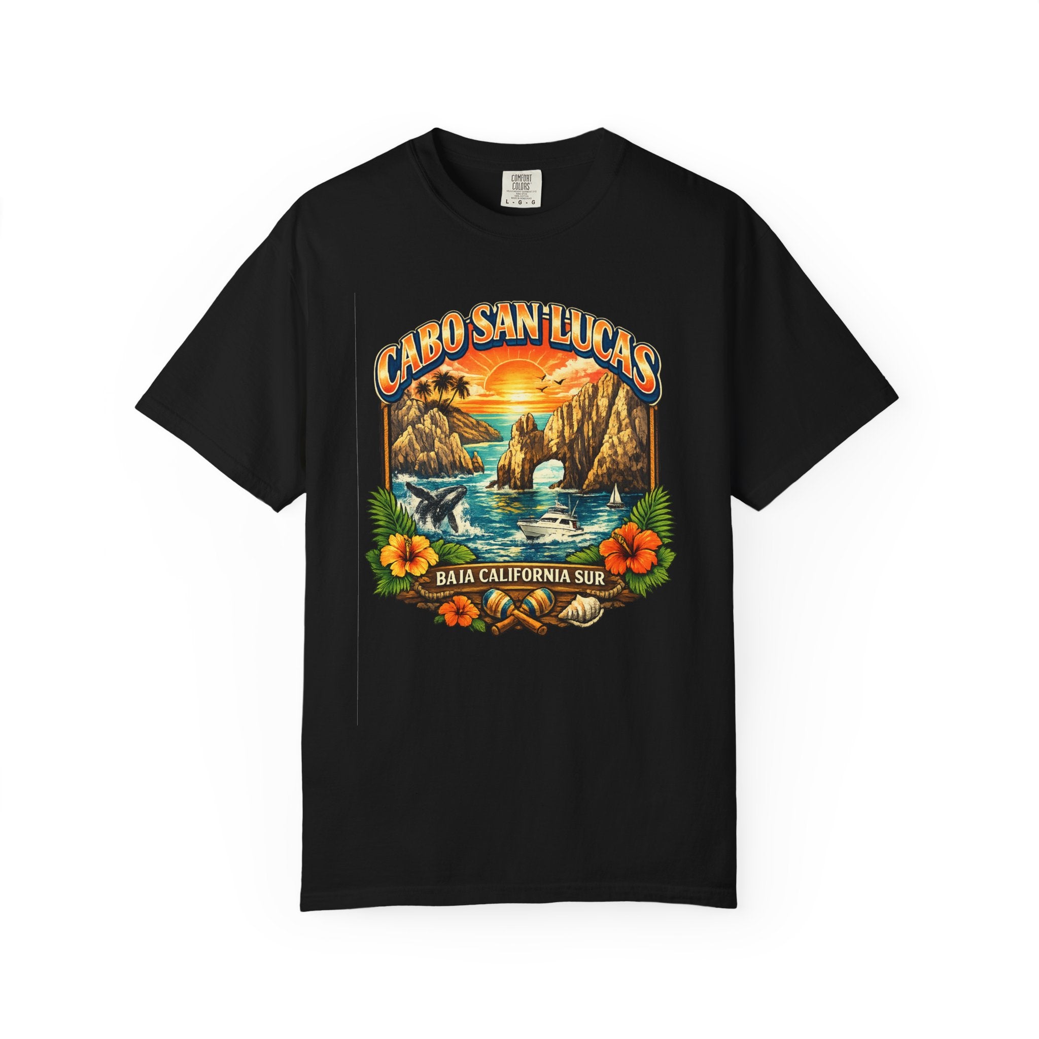 Cabo San Lucas Arch Sunset T-Shirt — Baja California Sur Vacation Tee