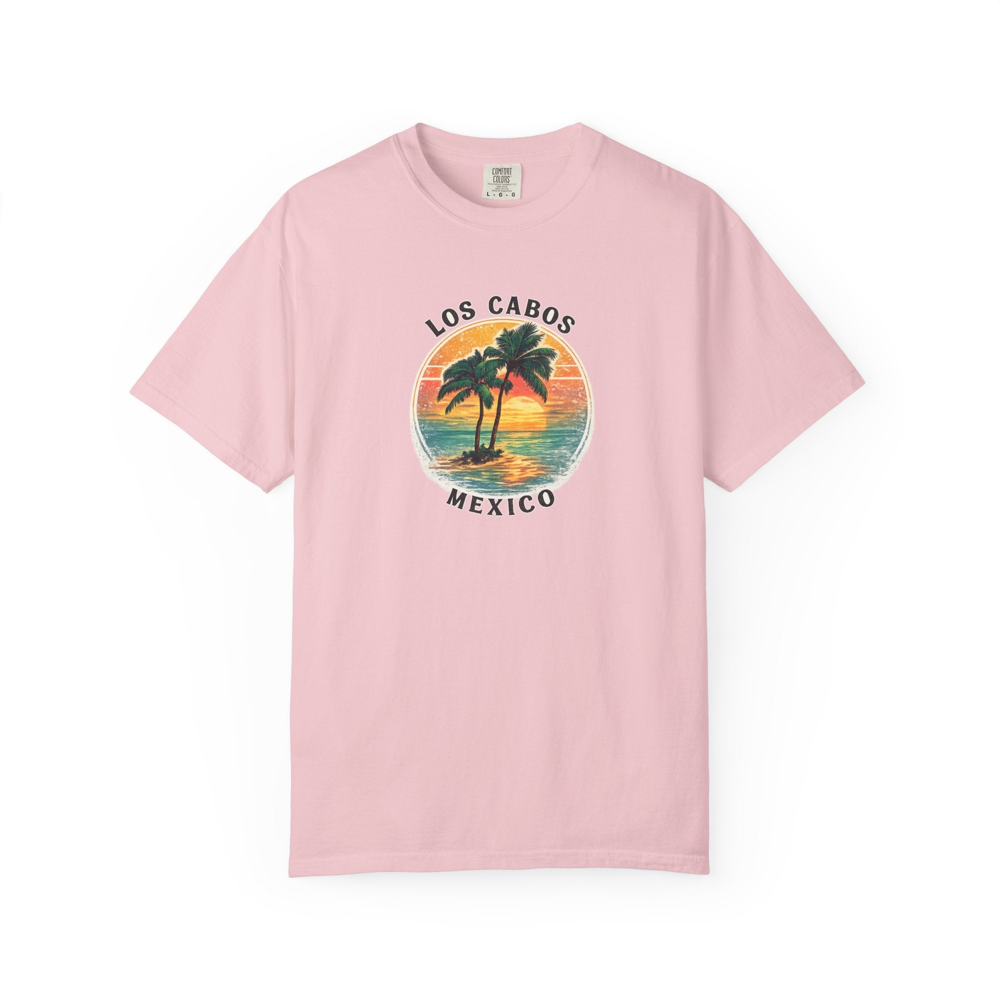 Los Cabos Palms T-Shirt — Tropical Beach Palm Graphic Tee