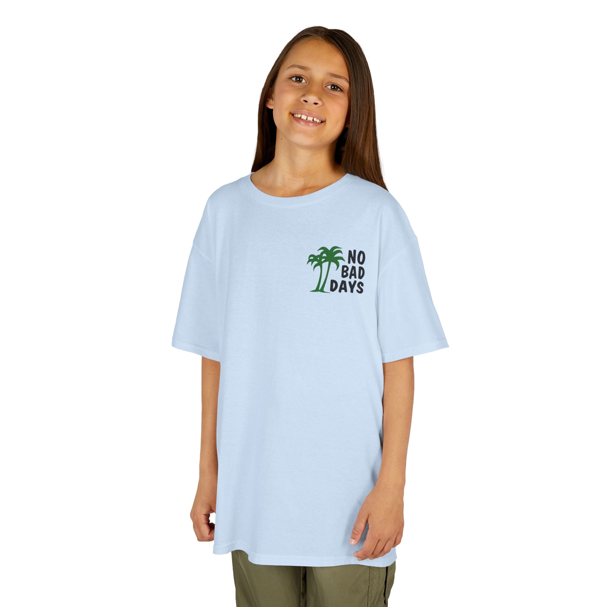 Kids 'No Bad Days' Palm Tree T‑Shirt