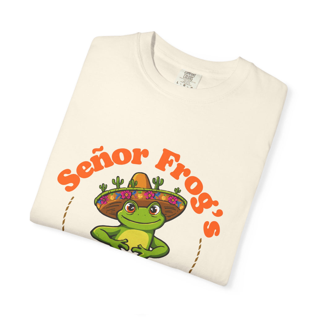 Señor Frog's Cabo San Lucas T-Shirt — Cute Frog Sombrero Mexico Souvenir