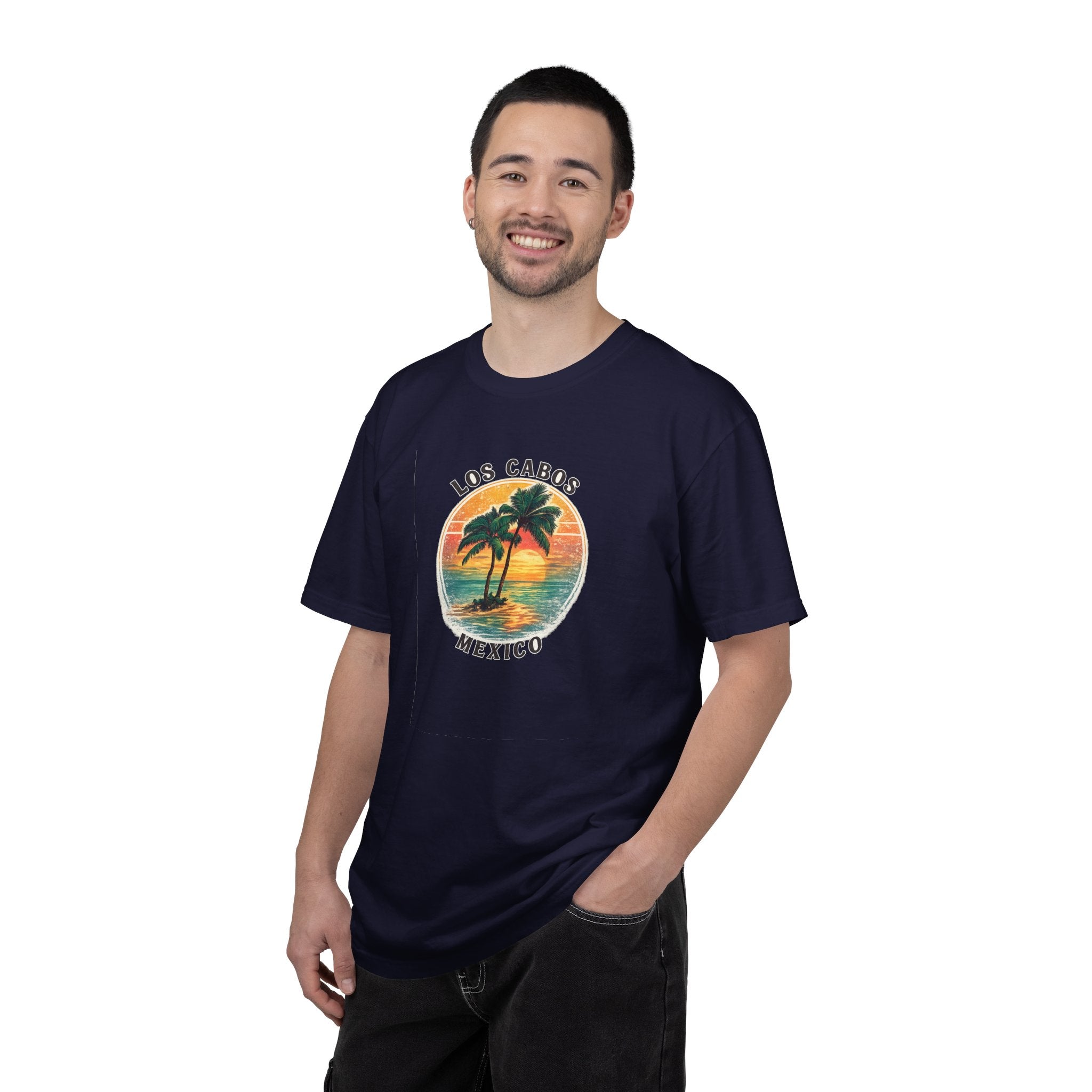 Los Cabos Palms T-Shirt — Tropical Beach Palm Graphic Tee