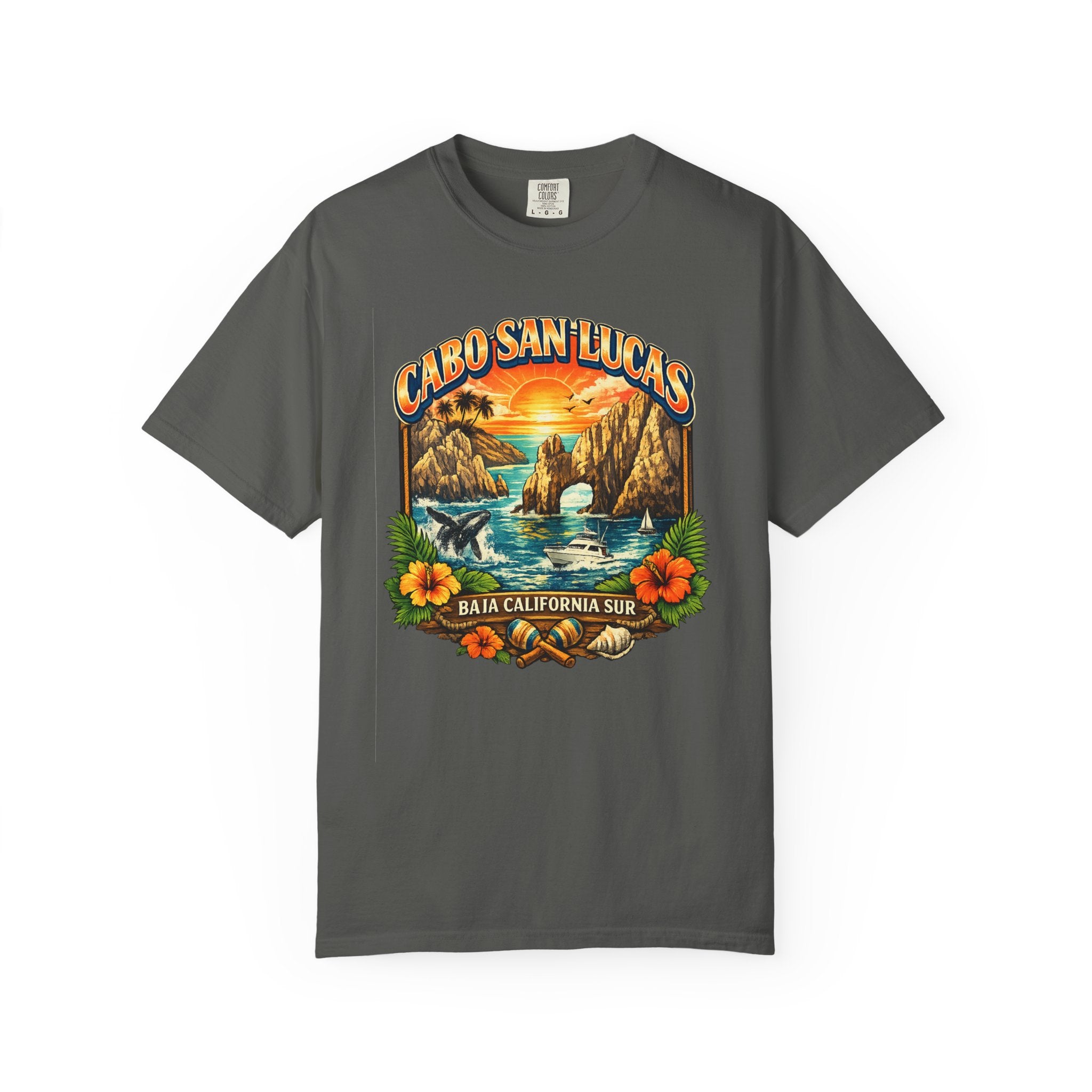 Cabo San Lucas Arch Sunset T-Shirt — Baja California Sur Vacation Tee