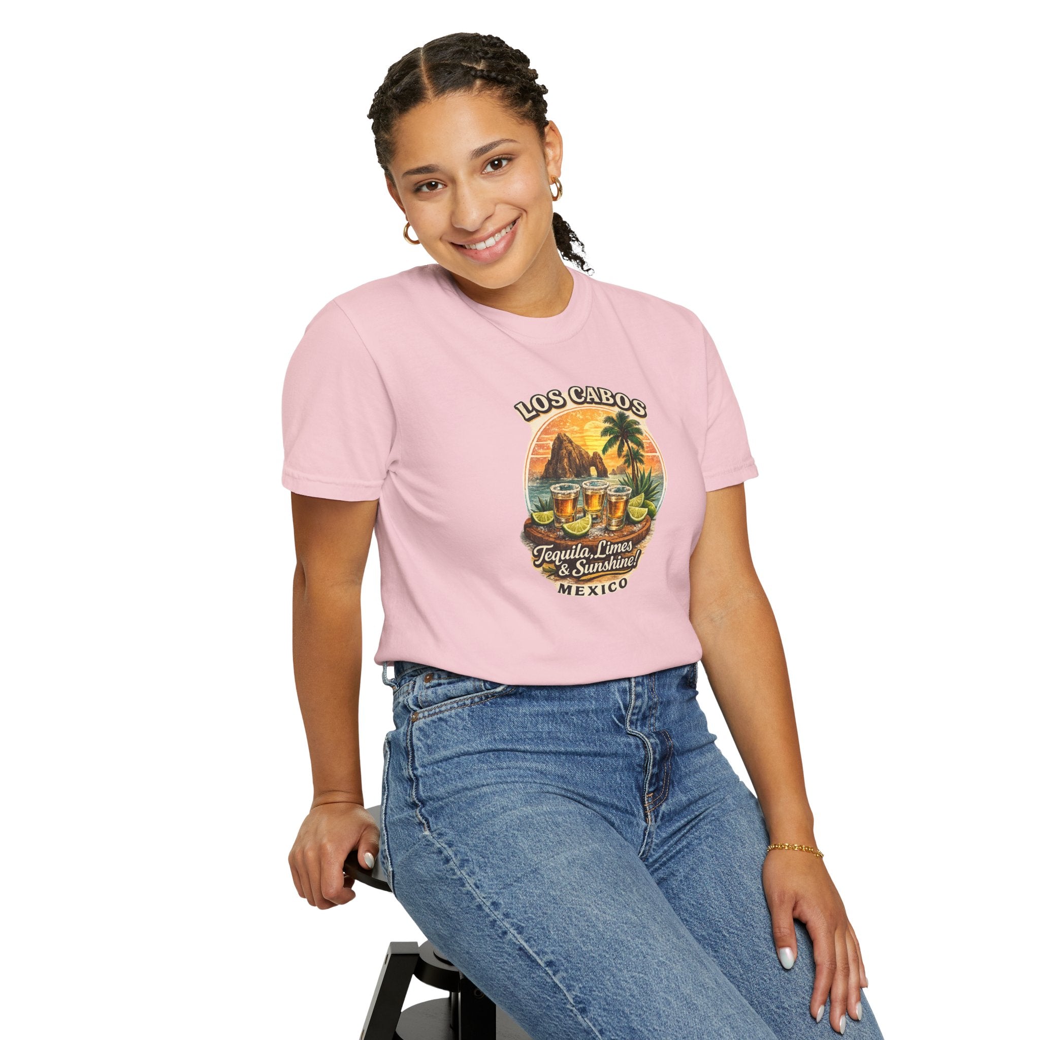 Los Cabos Tequila & Limes T-Shirt — Mexico Beach Vacation Tee